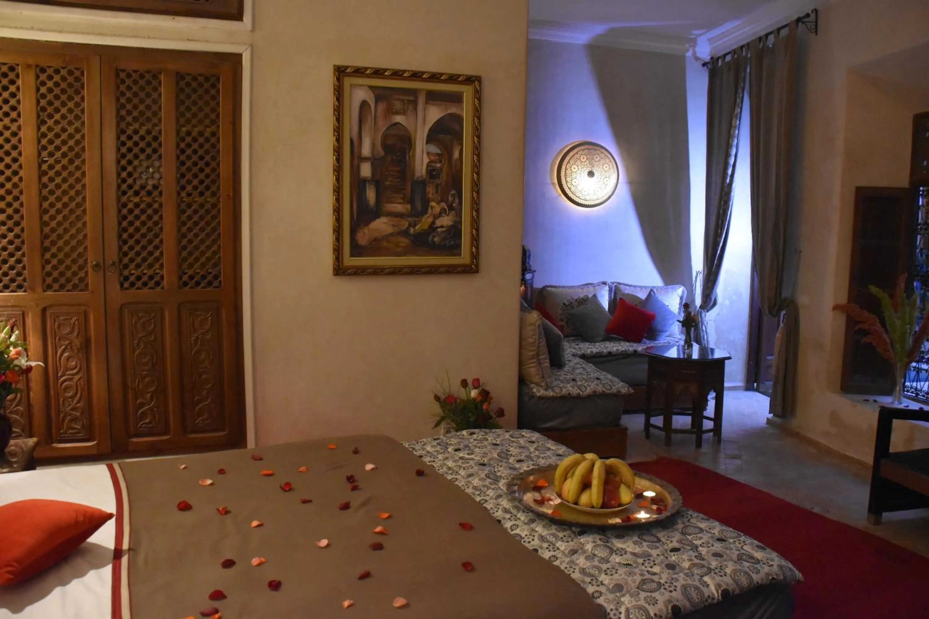 Bed in Riad Dar Zaya