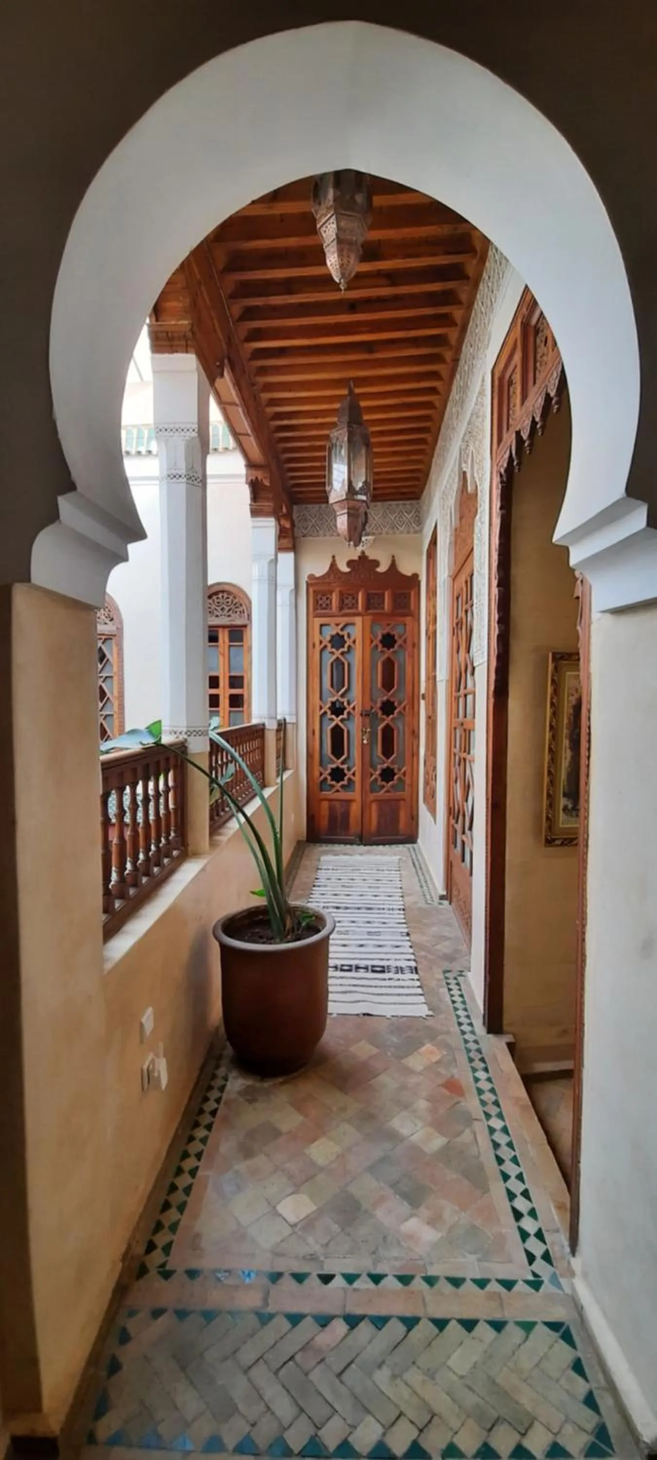 Balcony/Terrace in Riad Dar Zaya
