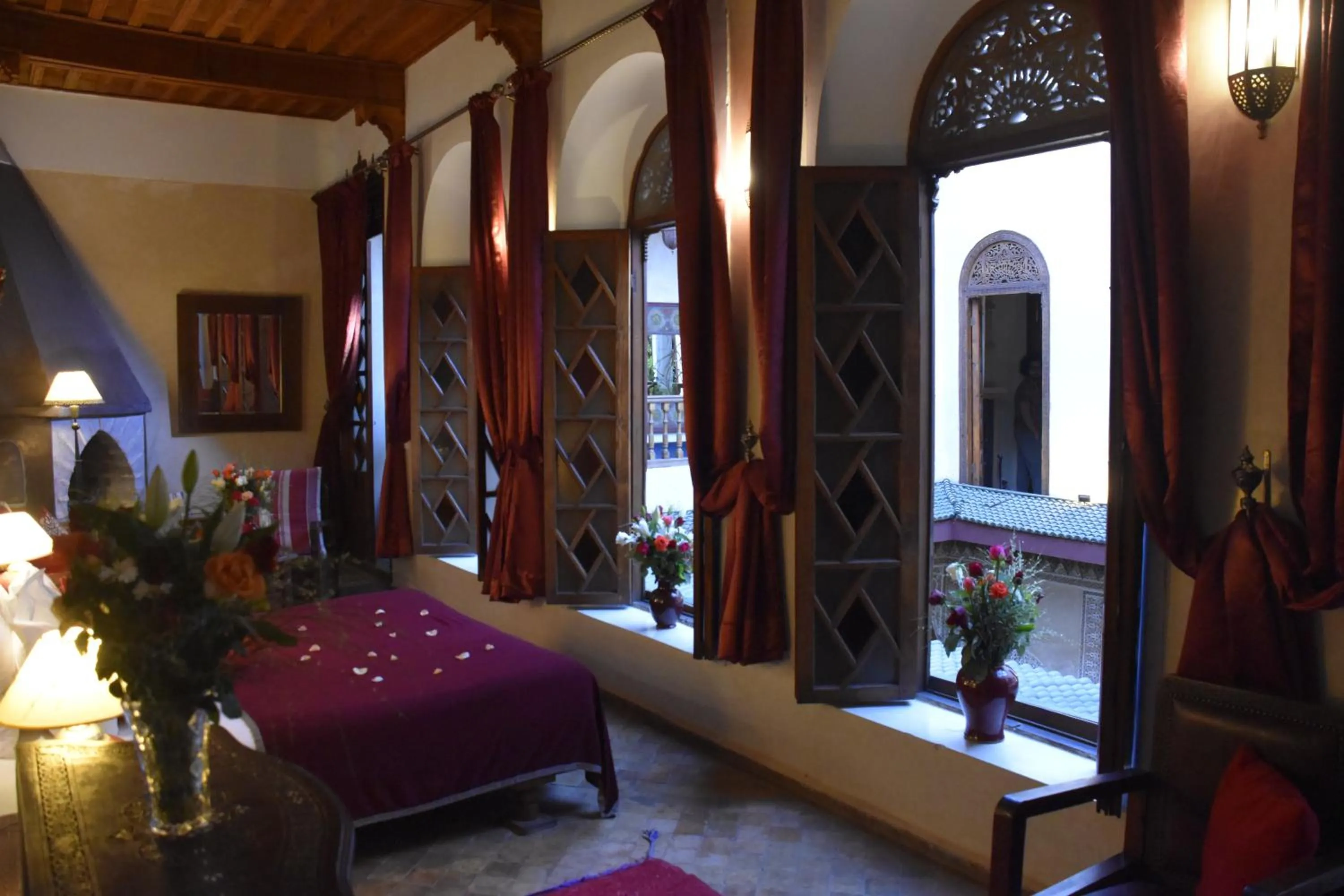 Bed in Riad Dar Zaya