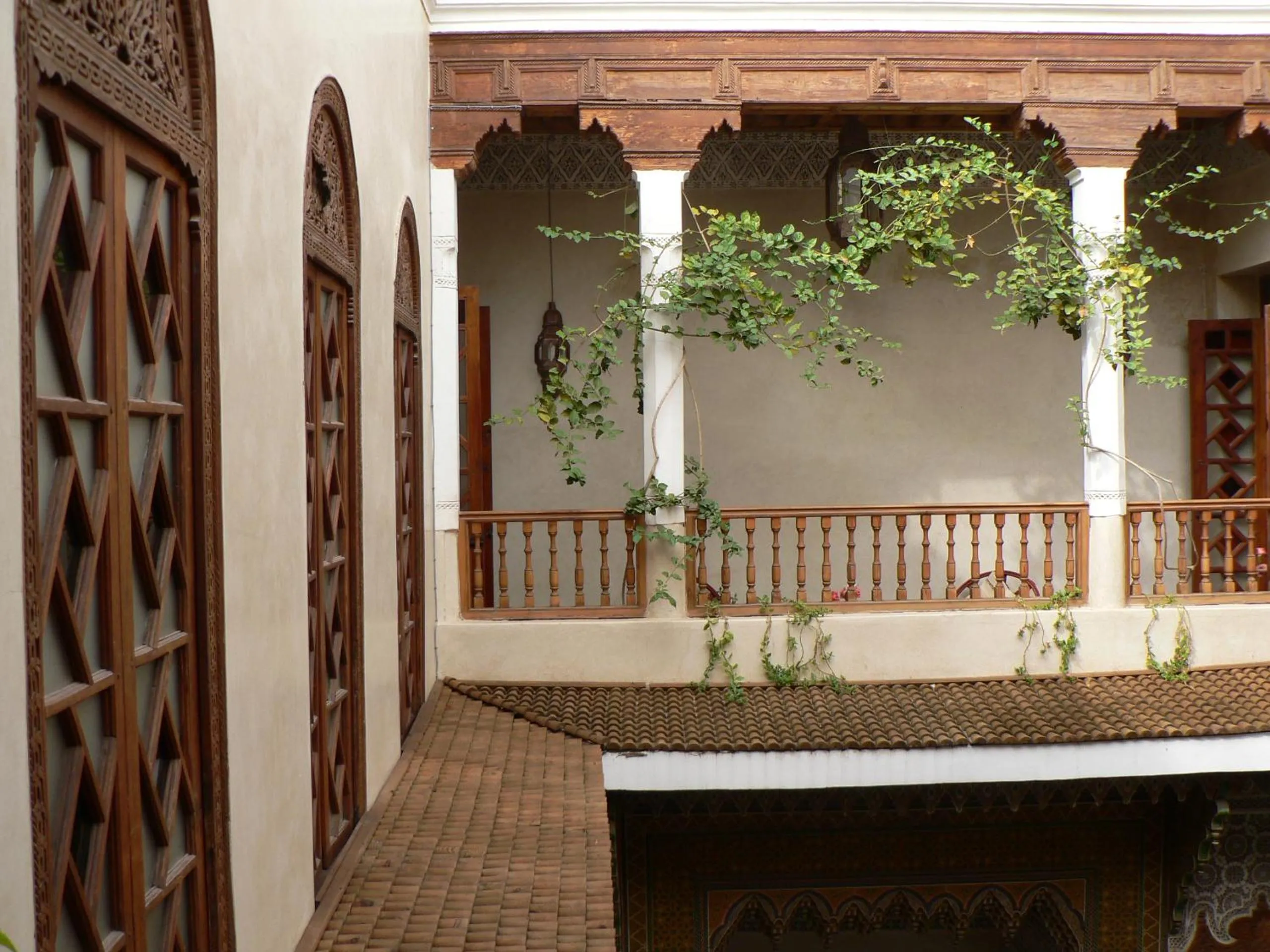 Decorative detail in Riad Dar Zaya