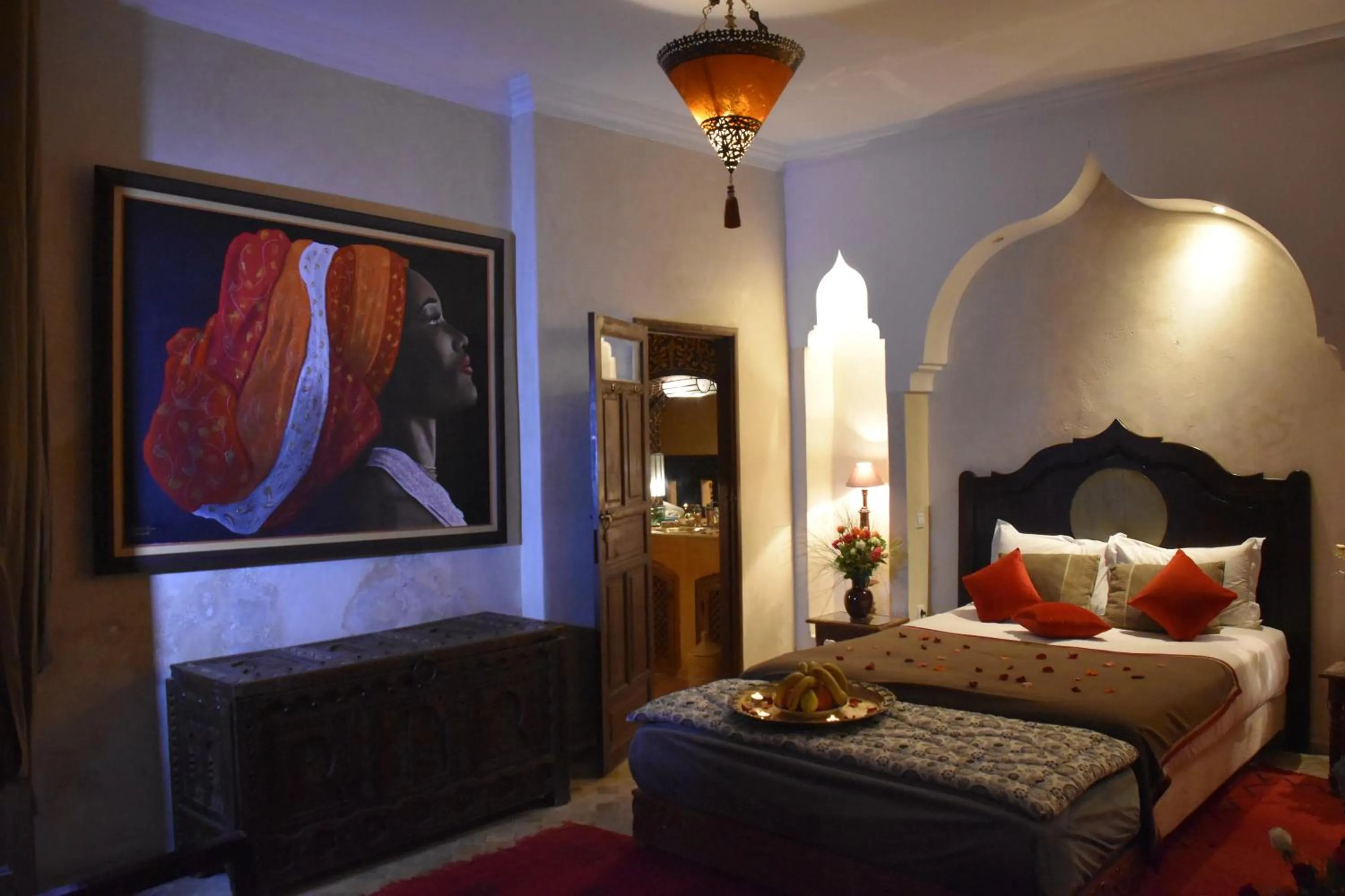 Bed in Riad Dar Zaya
