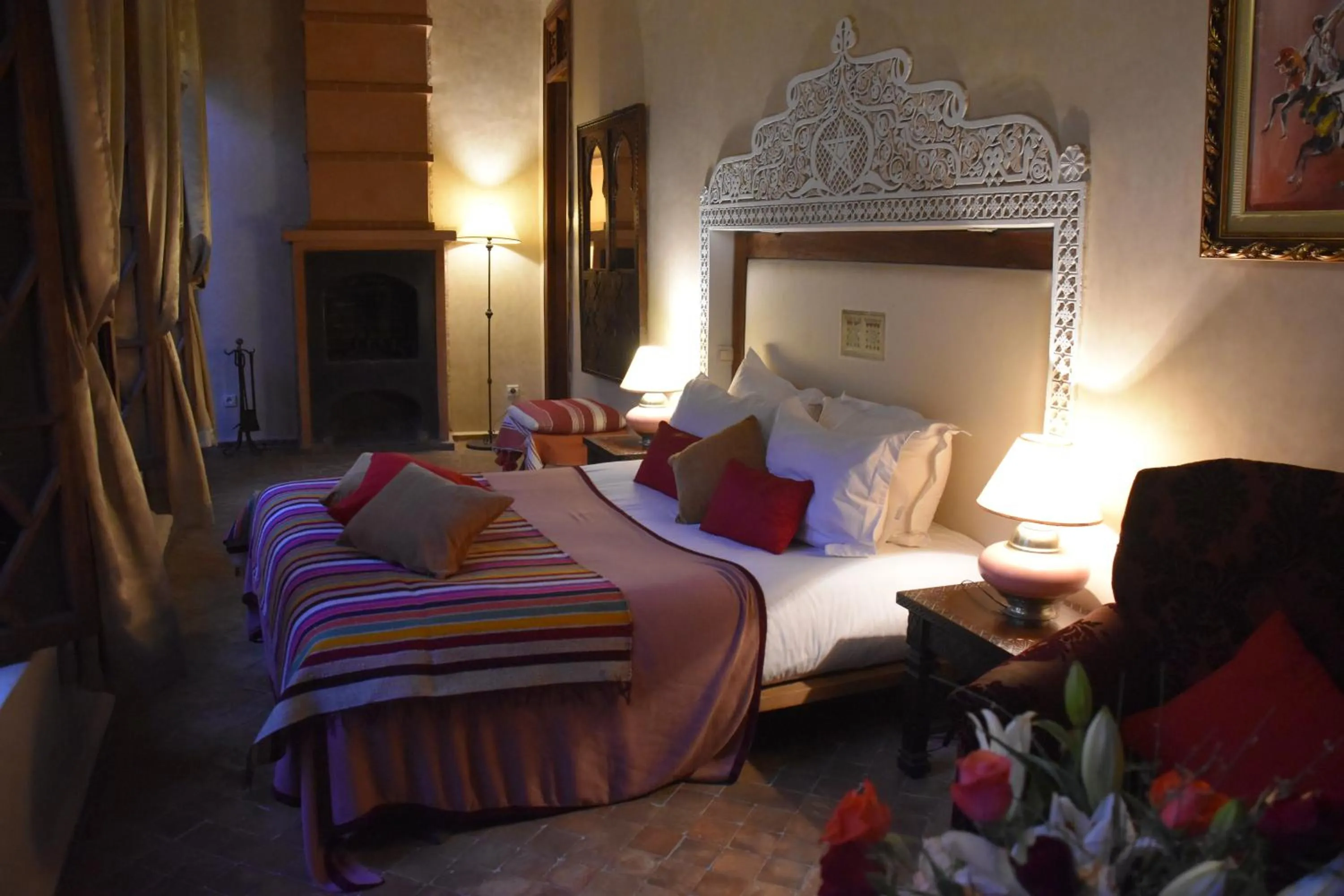 Bed in Riad Dar Zaya