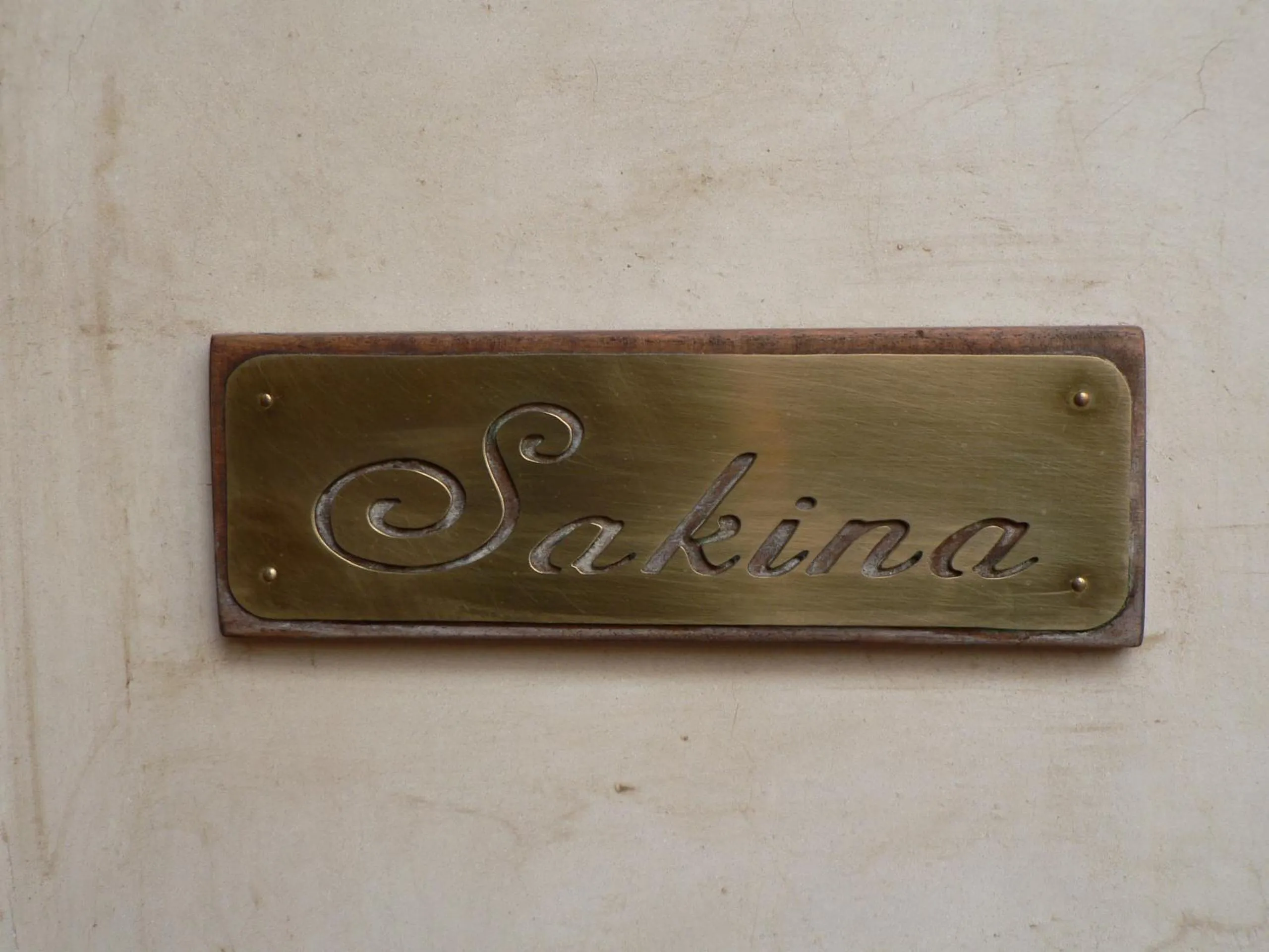 Decorative detail in Riad Dar Zaya