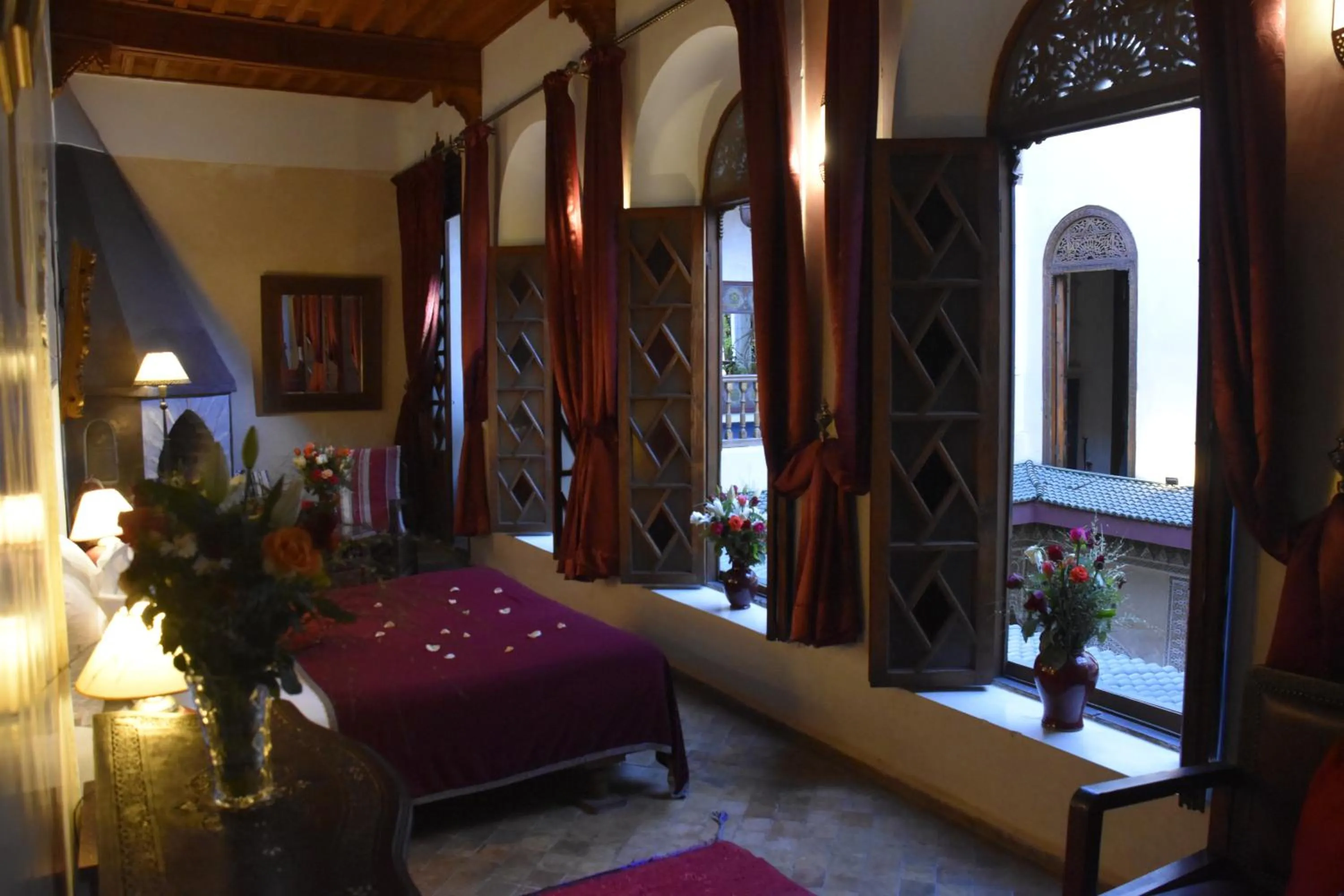 Bed in Riad Dar Zaya
