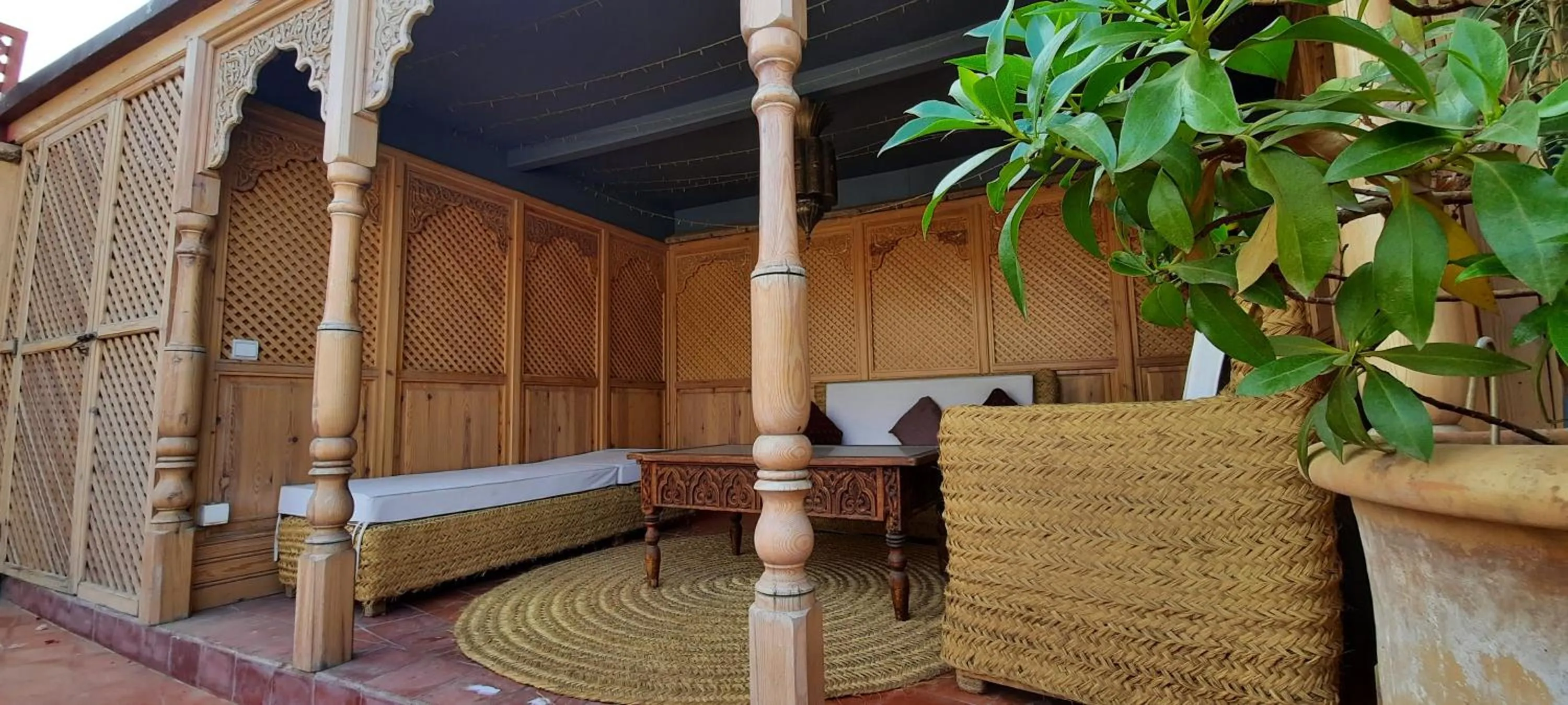 Patio in Riad Dar Zaya