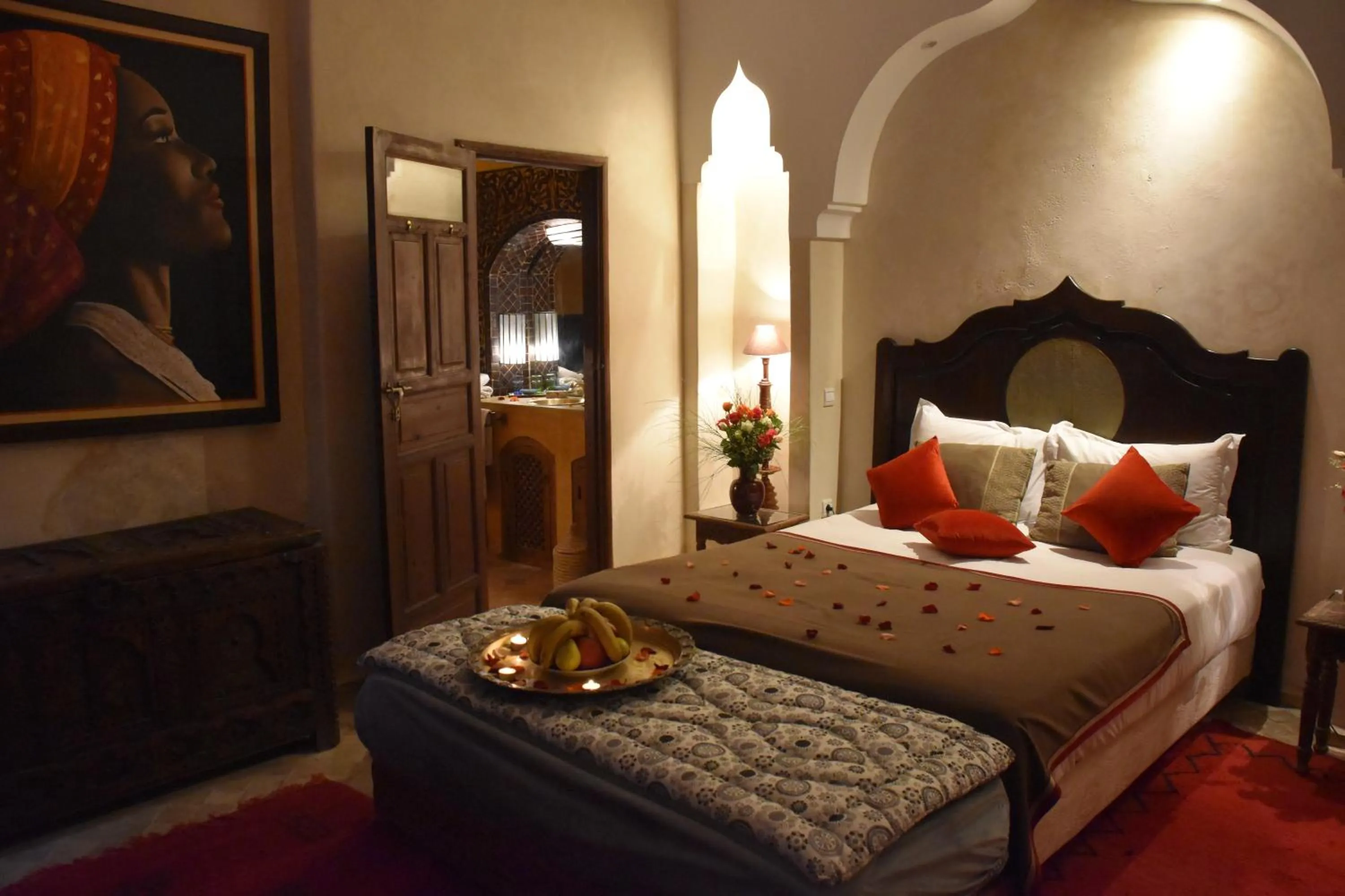 Bed in Riad Dar Zaya