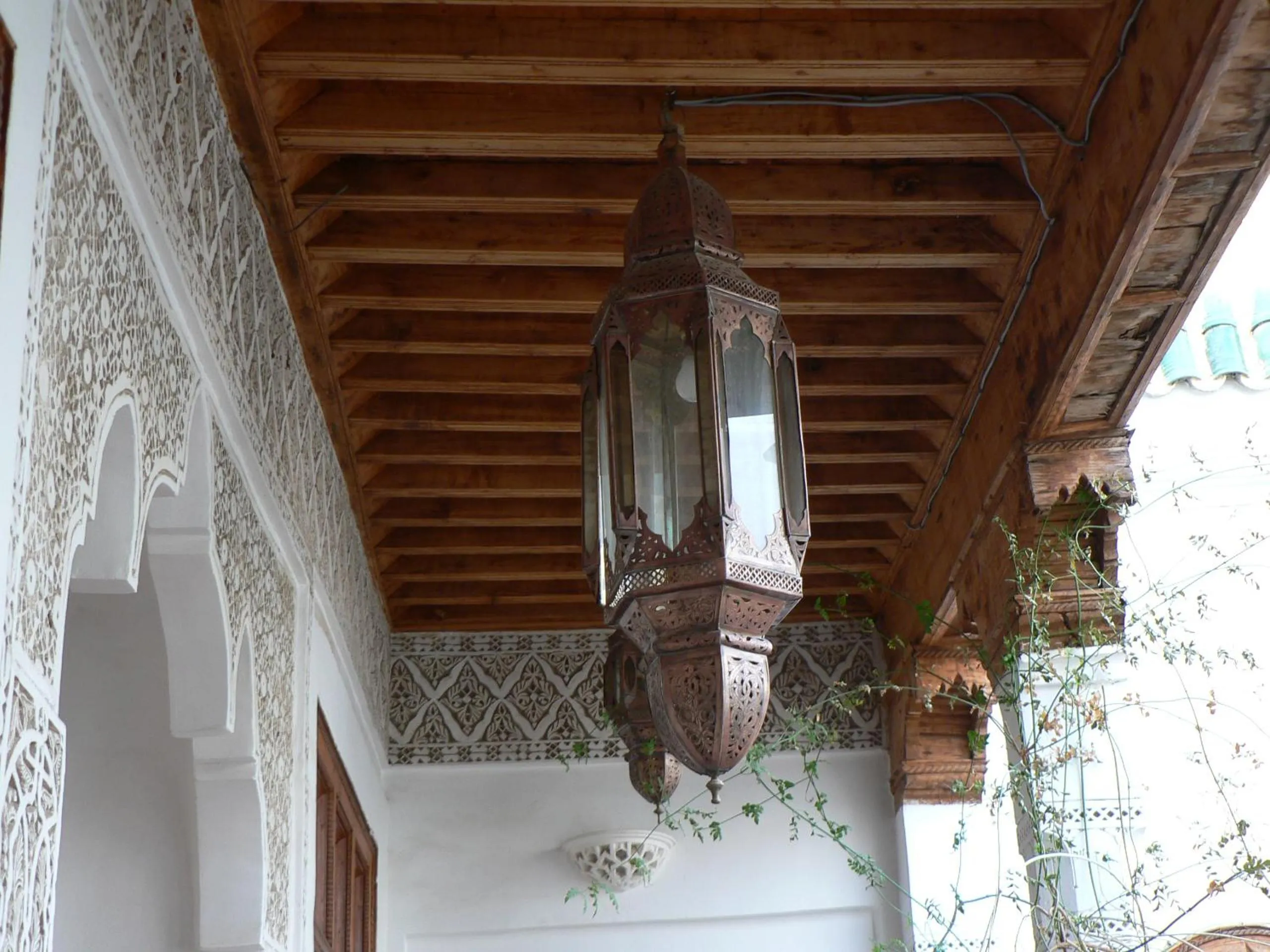 Decorative detail in Riad Dar Zaya