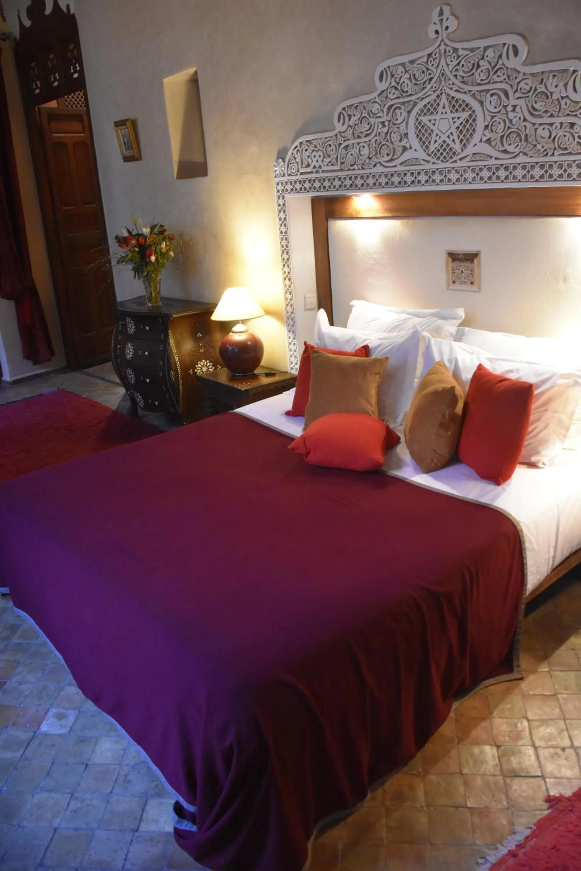 Bed in Riad Dar Zaya