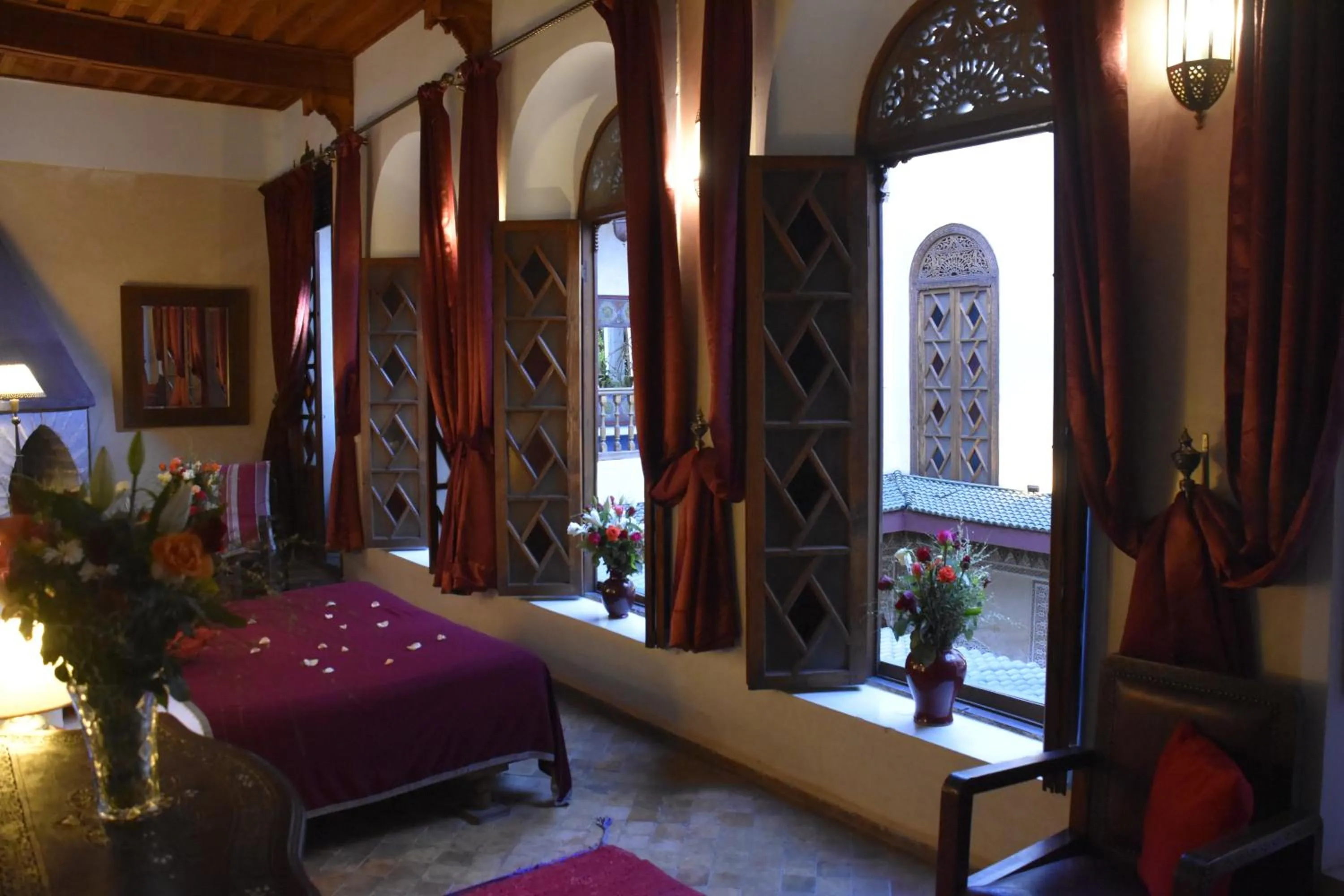 Bed in Riad Dar Zaya