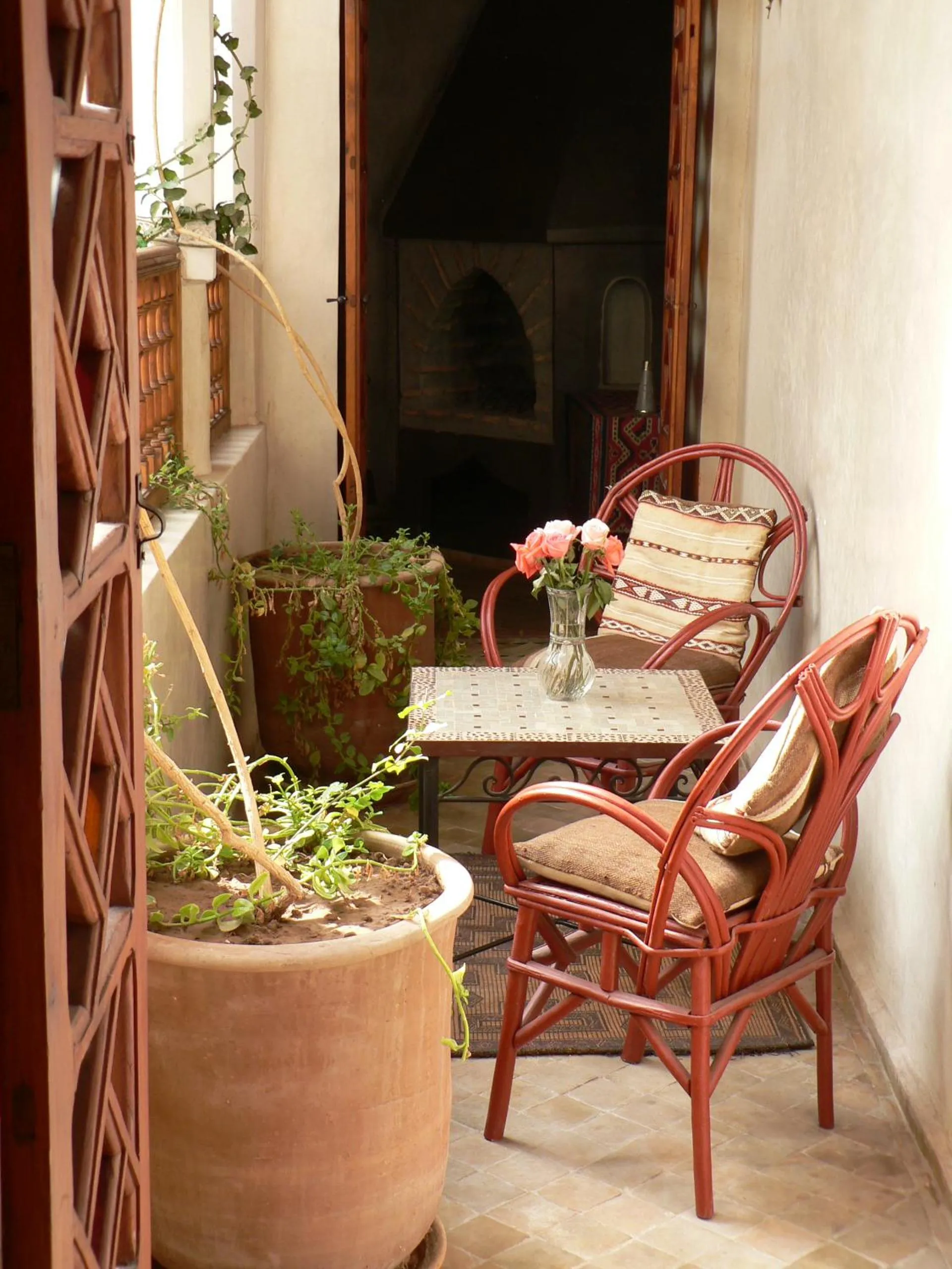 Balcony/Terrace in Riad Dar Zaya
