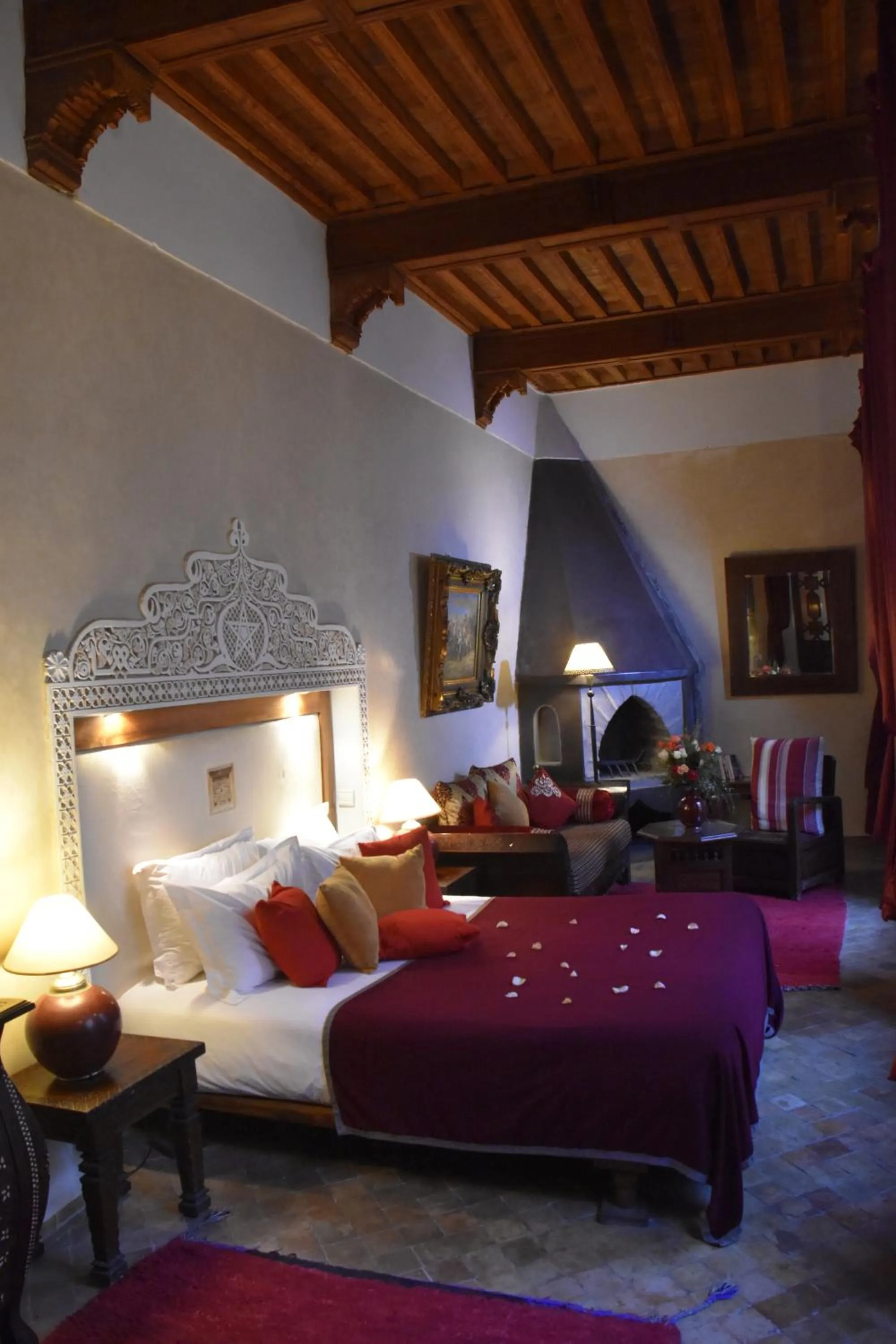 Bed in Riad Dar Zaya