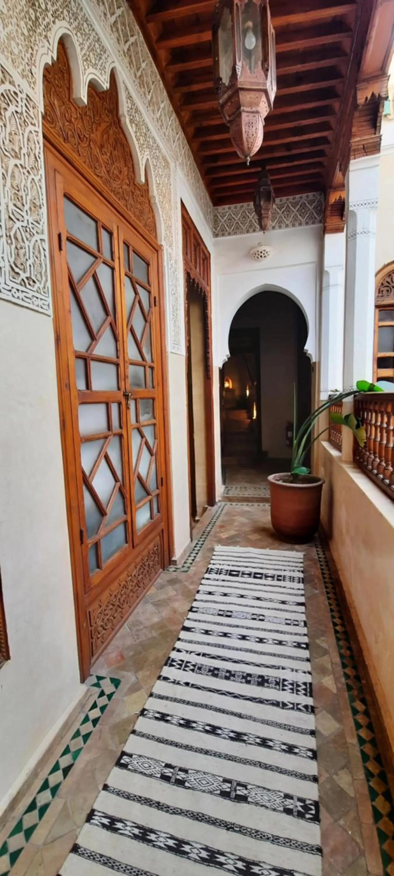 Patio in Riad Dar Zaya