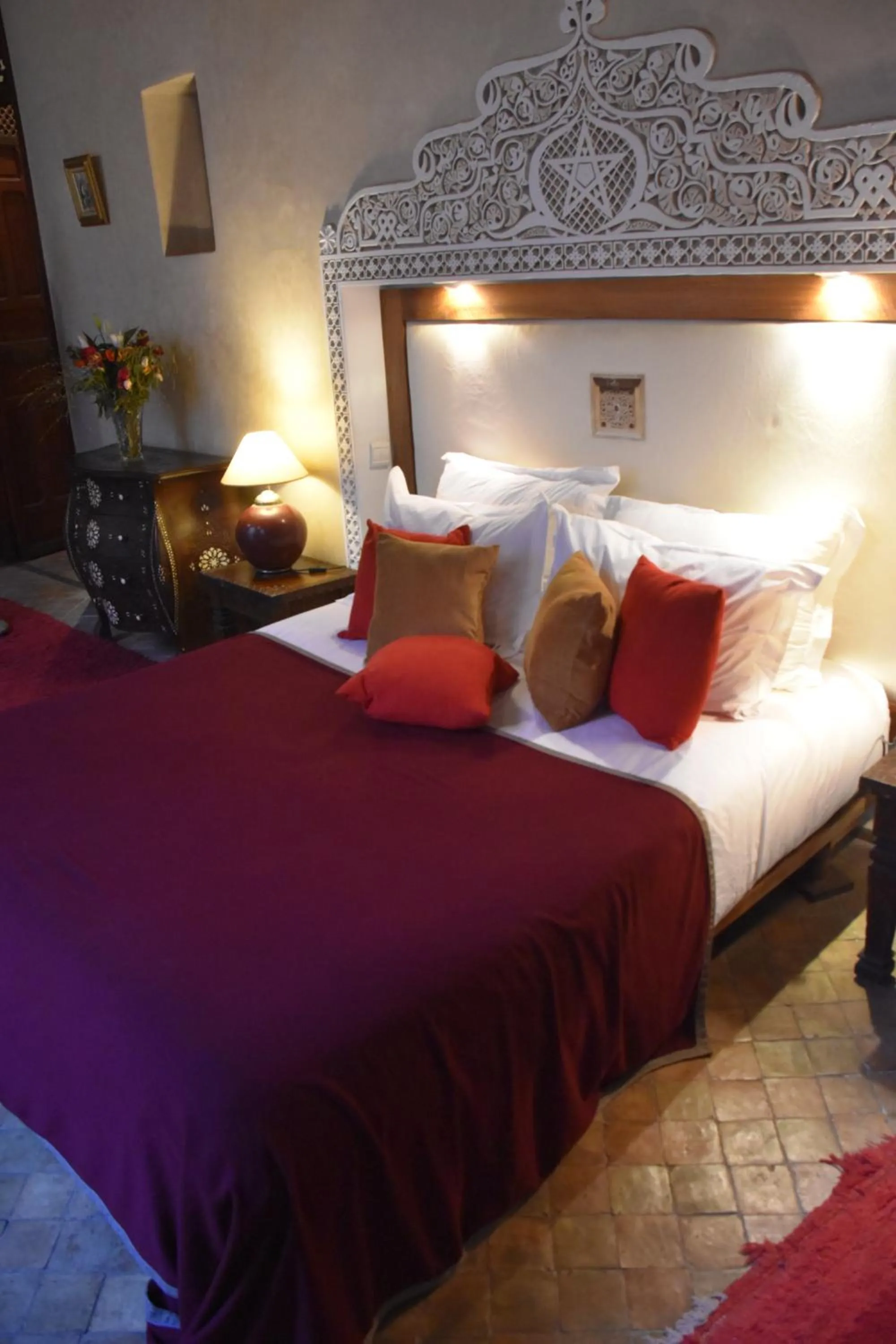 Bed in Riad Dar Zaya