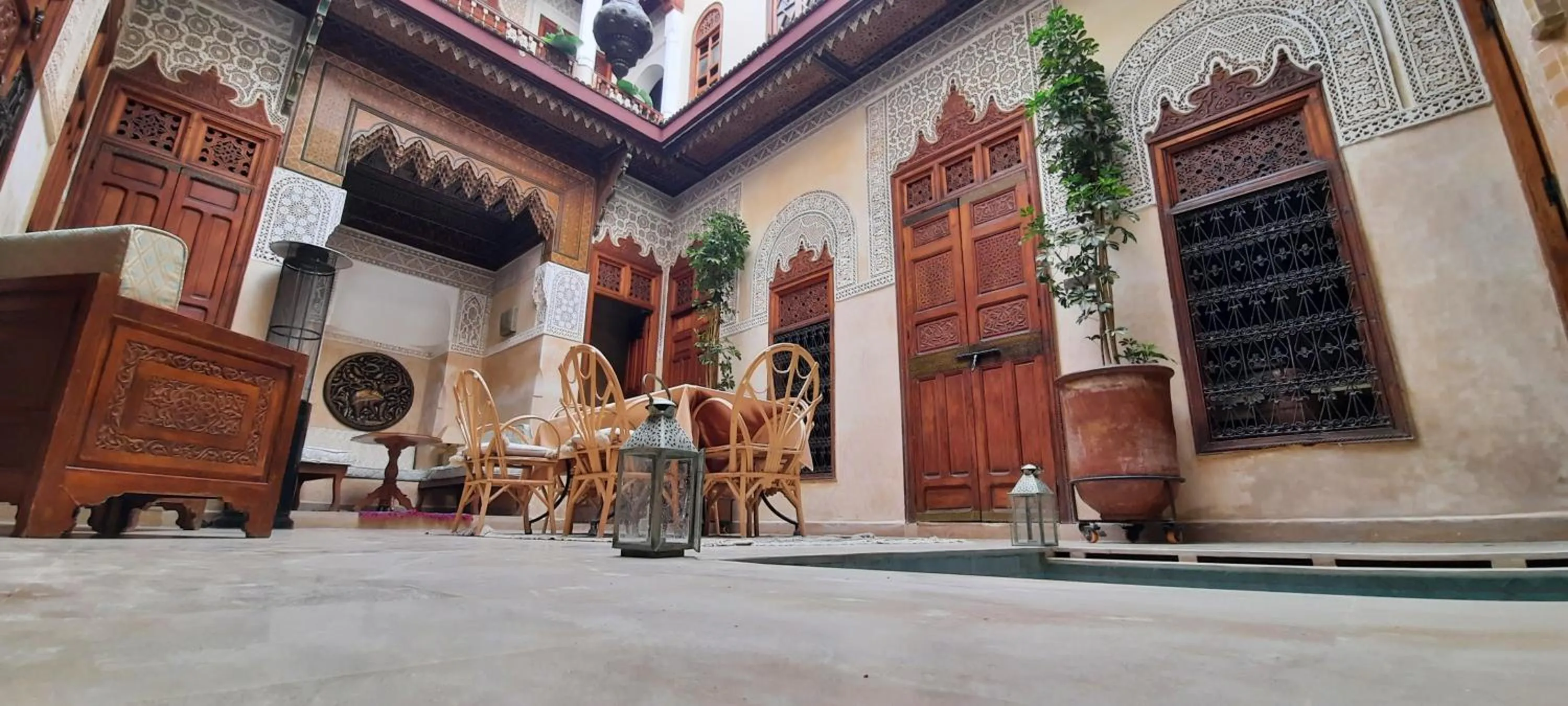 Patio in Riad Dar Zaya