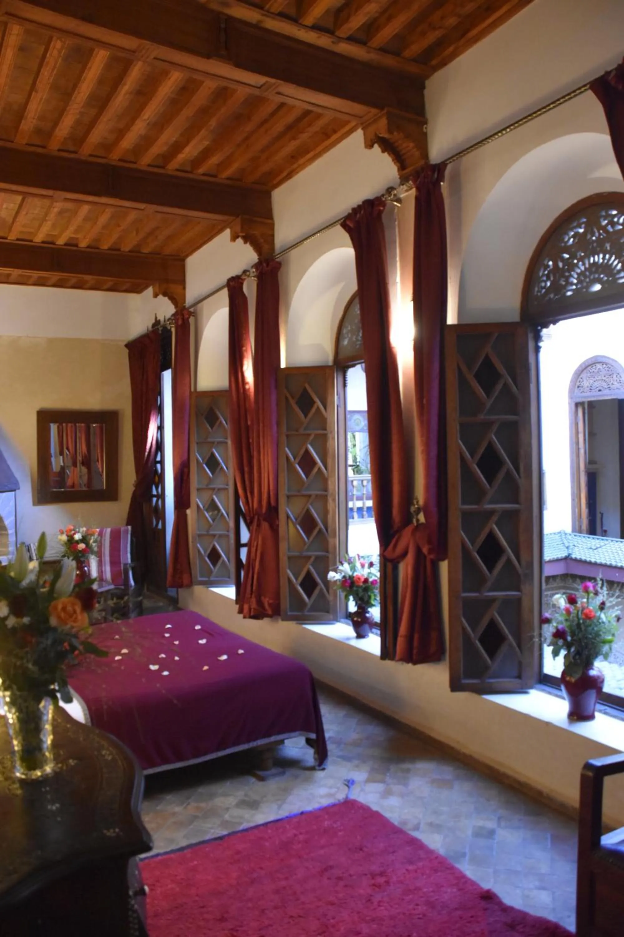 Bed in Riad Dar Zaya