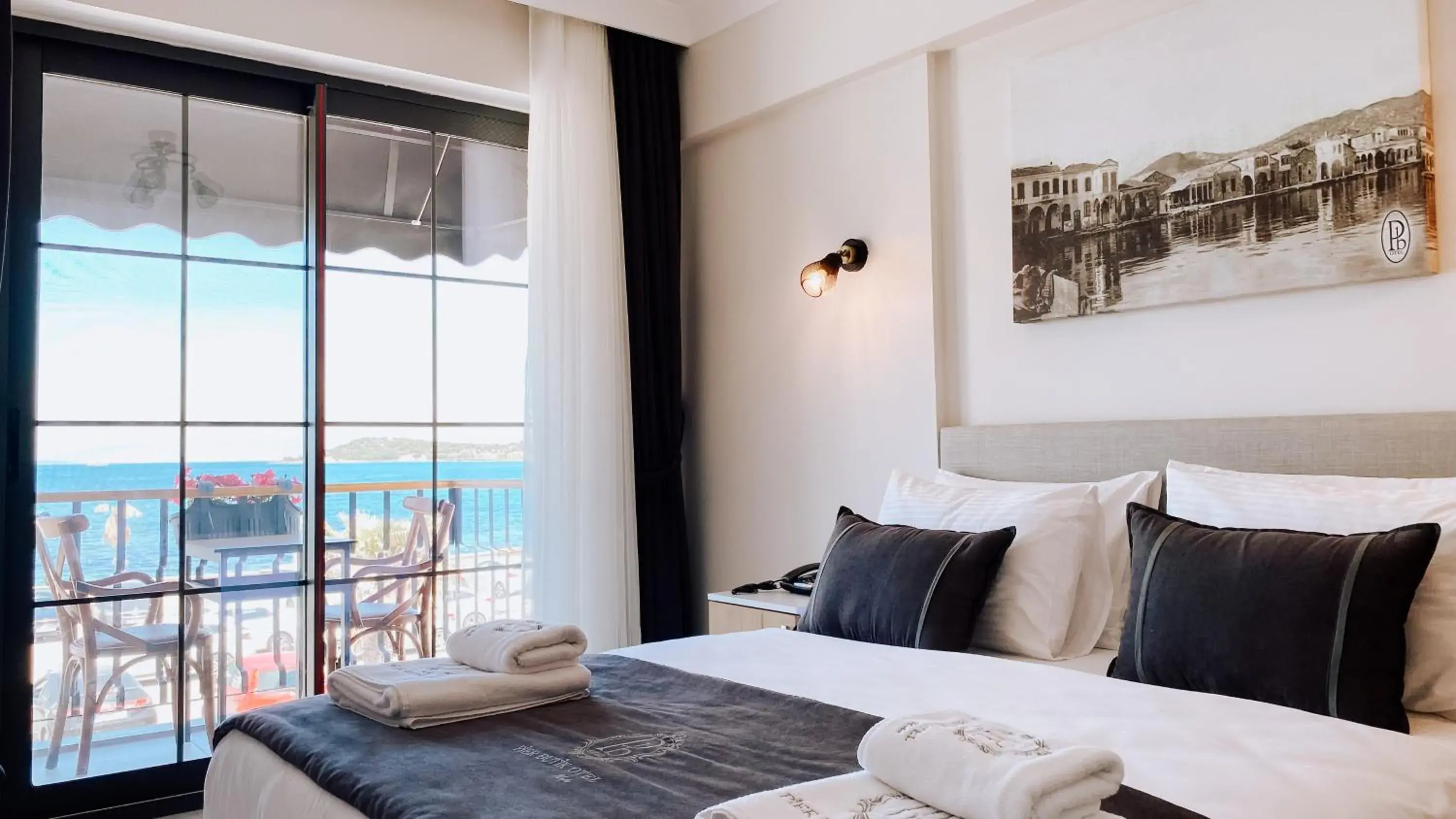 Bed in THE PİER OF URLA Bed in THE PİER OF URLA