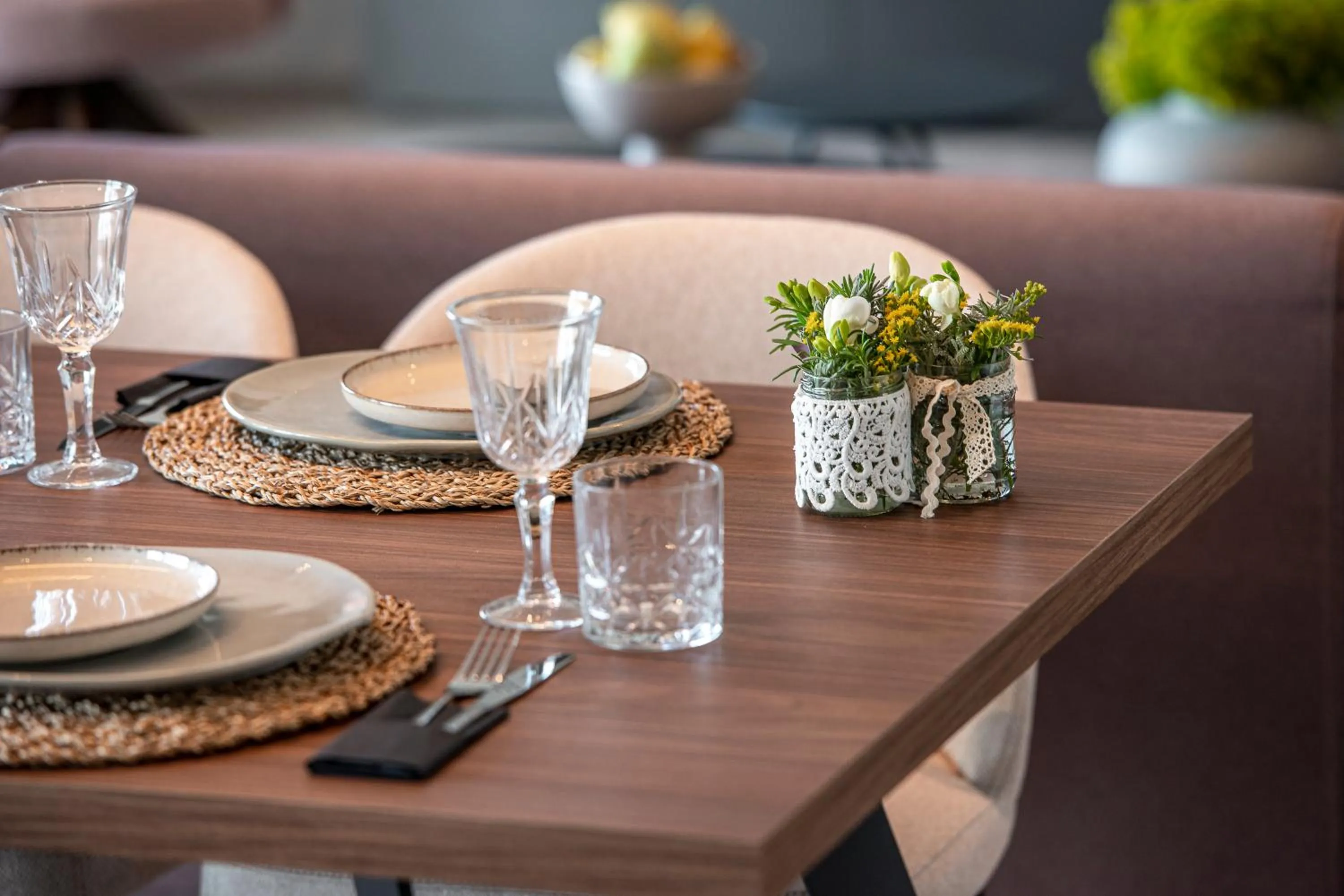 Seating area in "Villa AnMari" The Cavtat View Residence