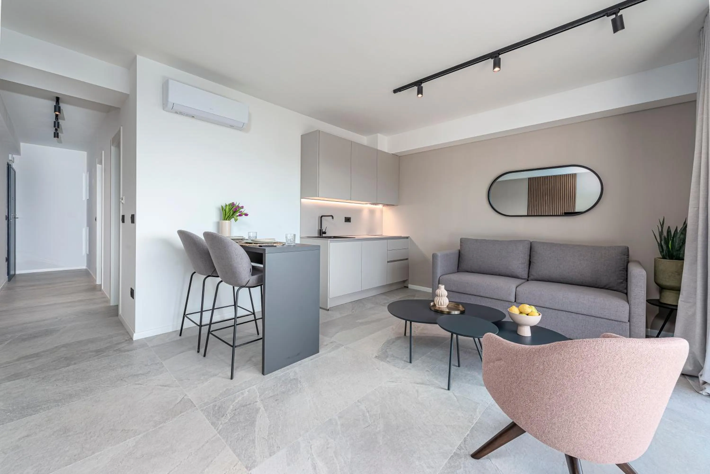 Seating area in "Villa AnMari" The Cavtat View Residence