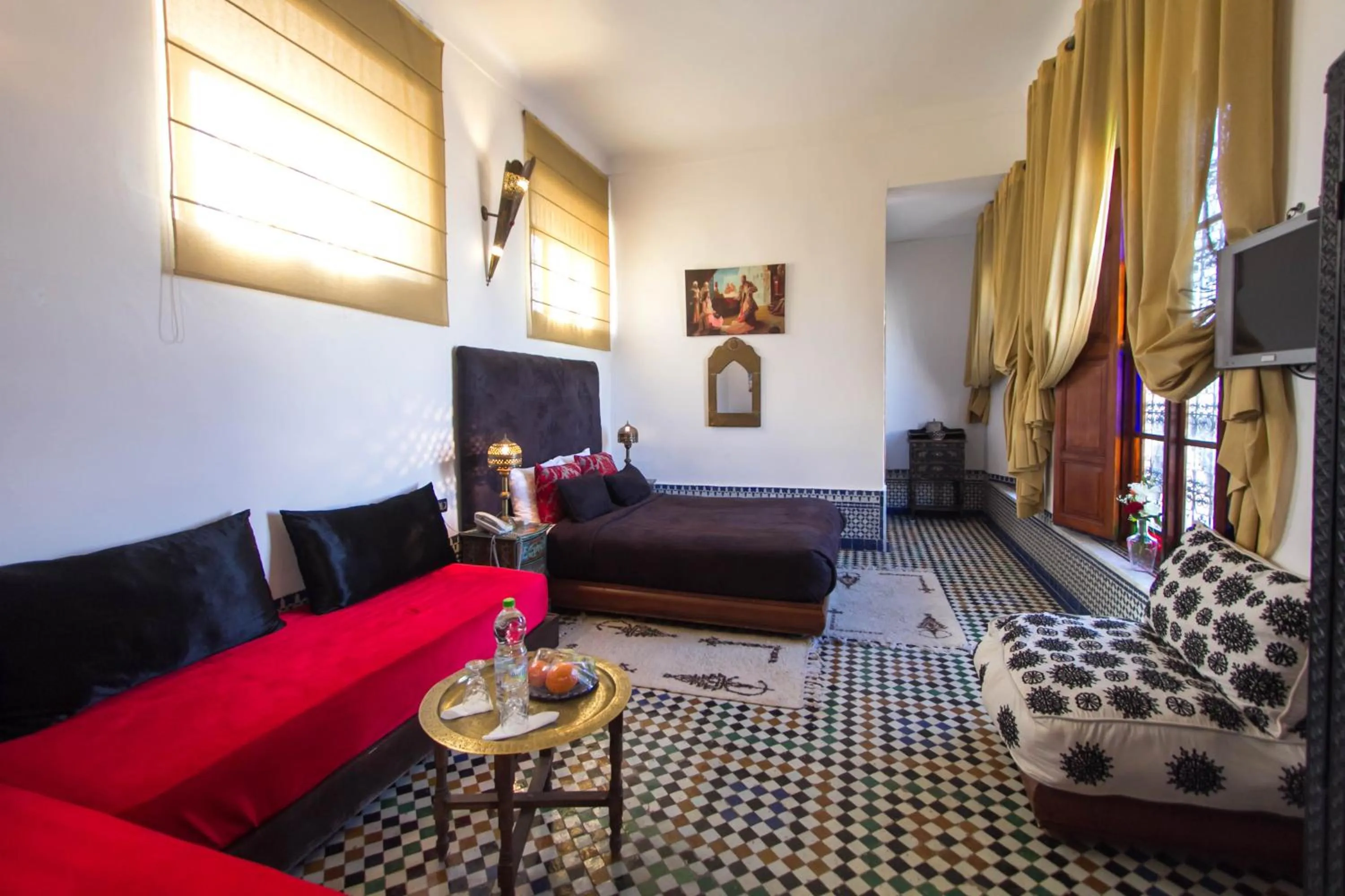 Bedroom in Riad Fez Yamanda