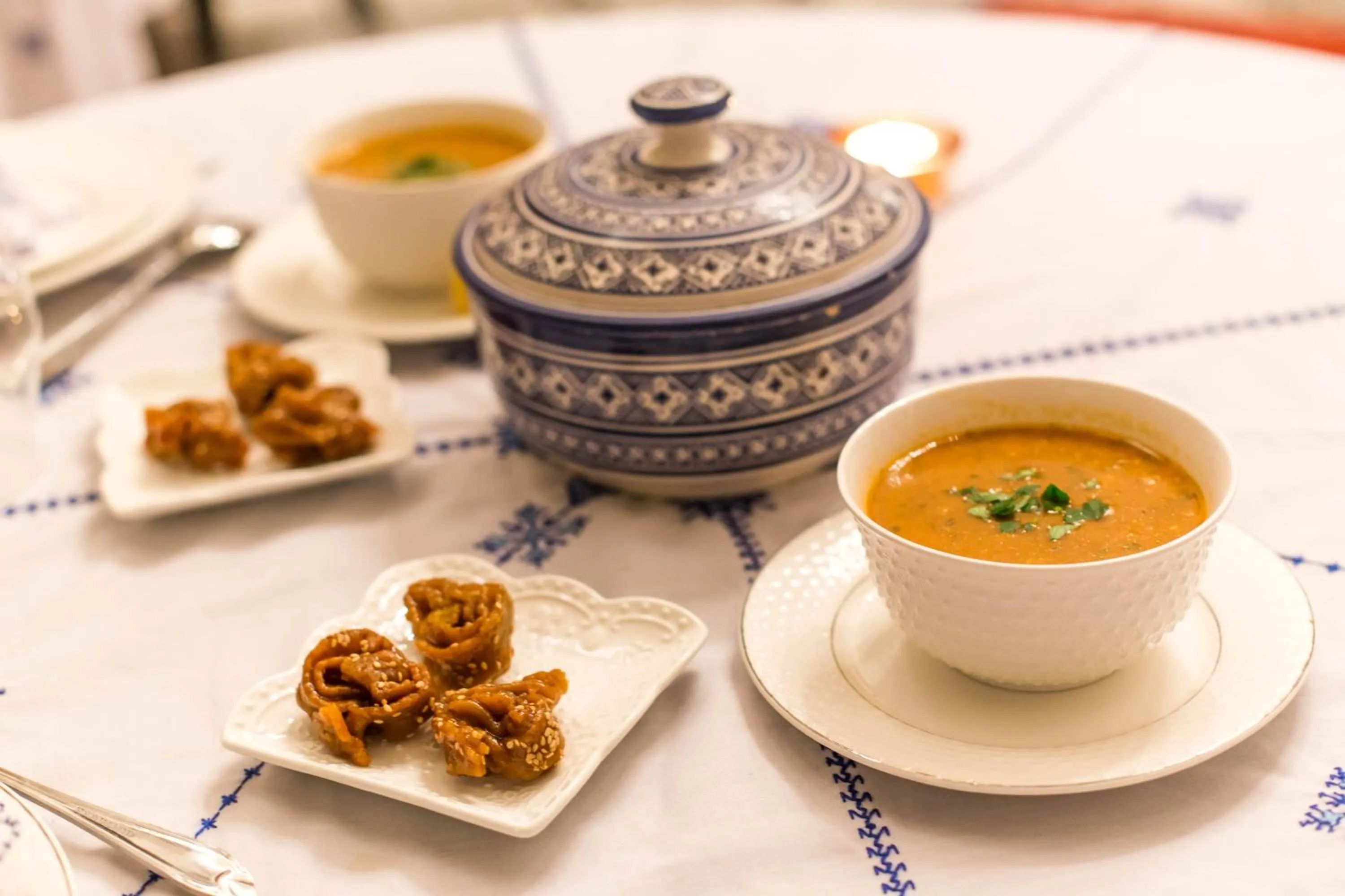 Restaurant/places to eat in Riad Fez Yamanda