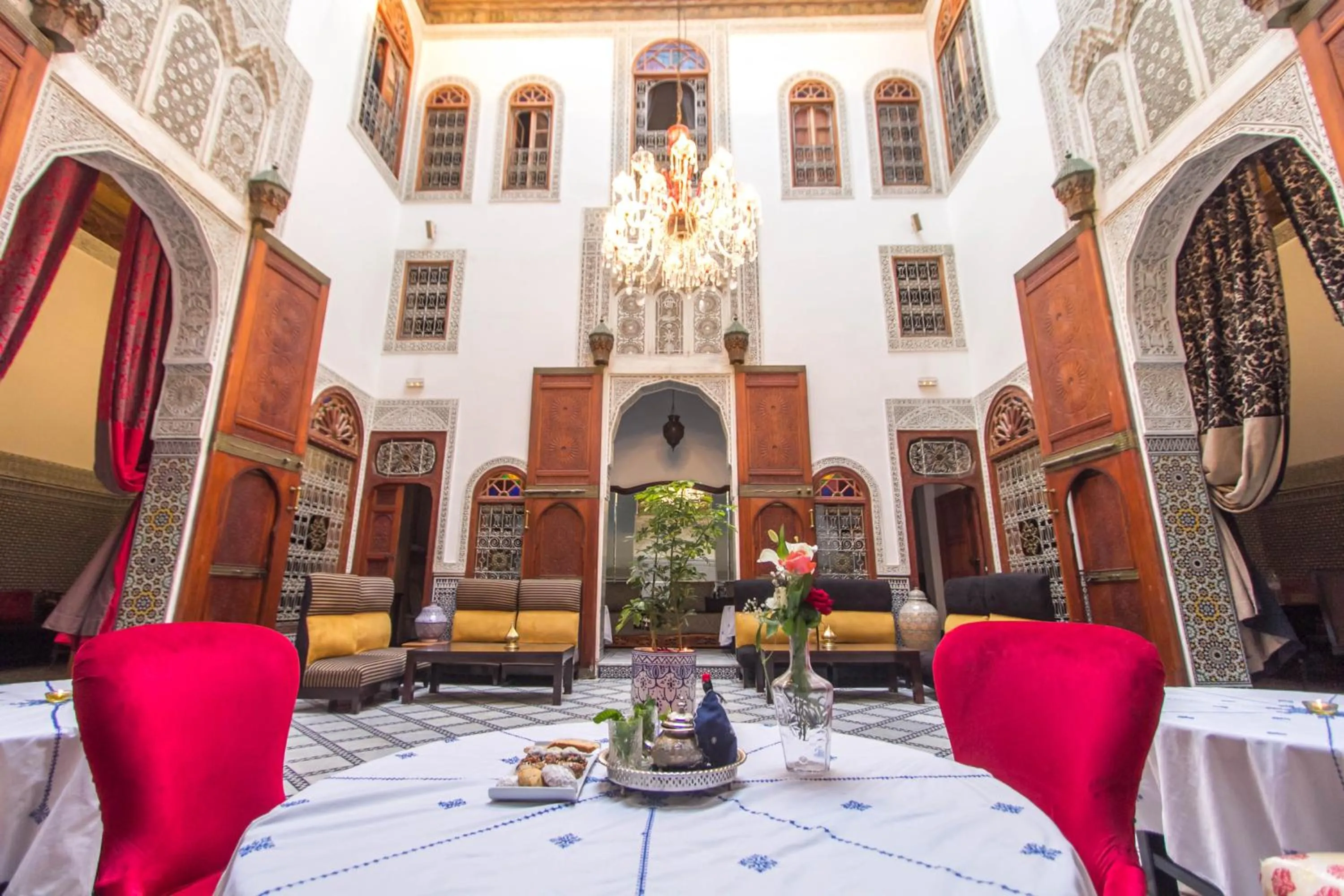 Patio in Riad Fez Yamanda