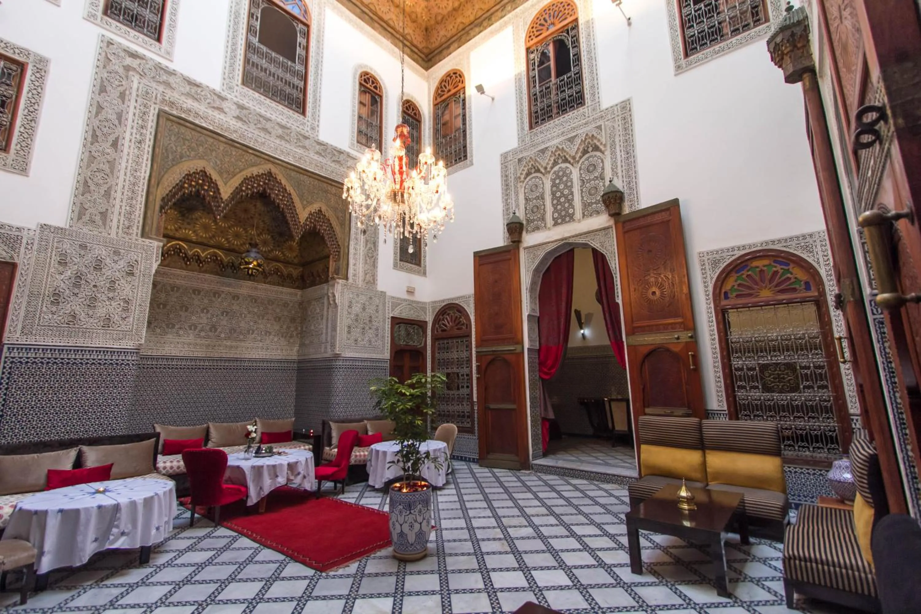 Patio in Riad Fez Yamanda