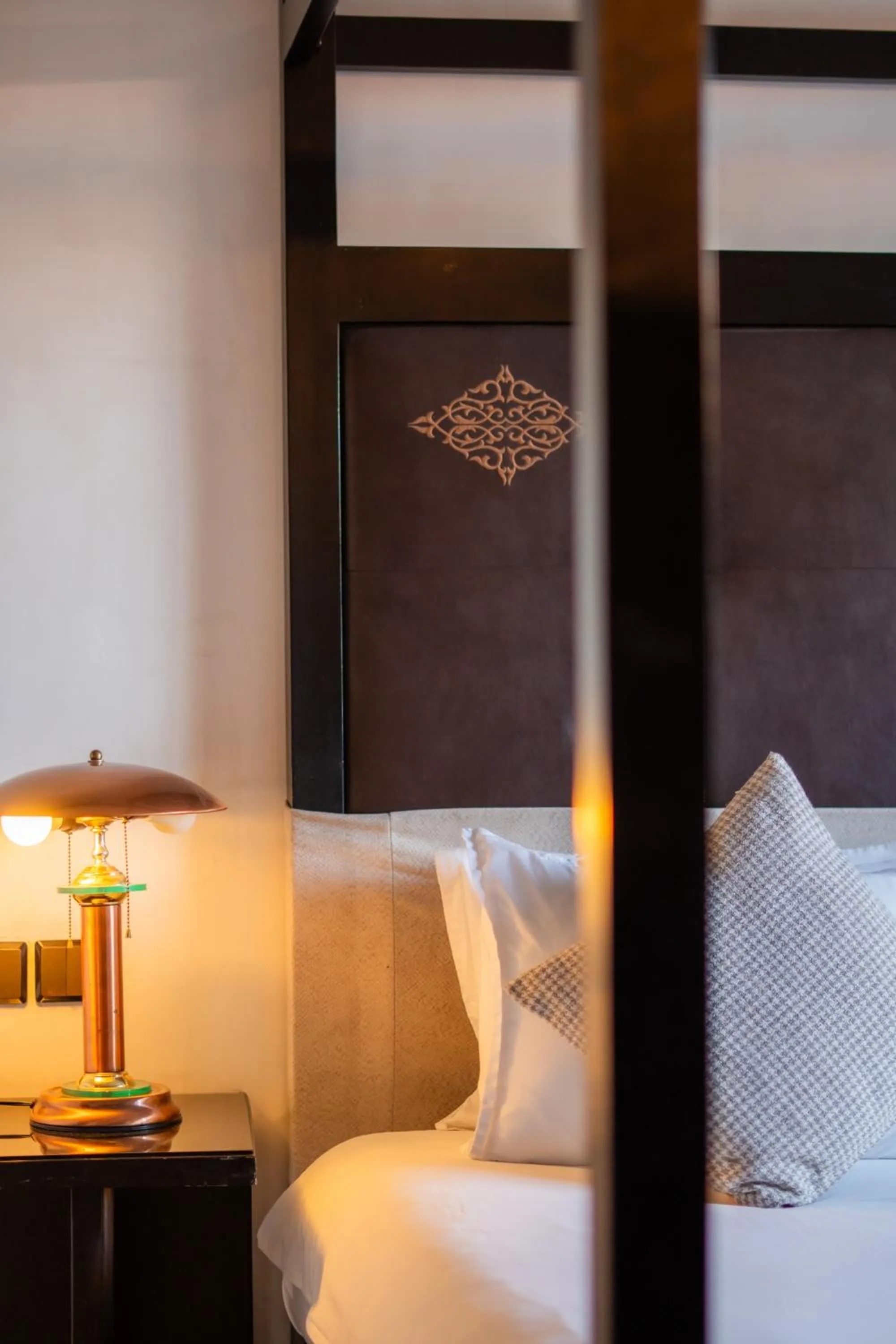 Bed in Imperial Holiday Hôtel & spa