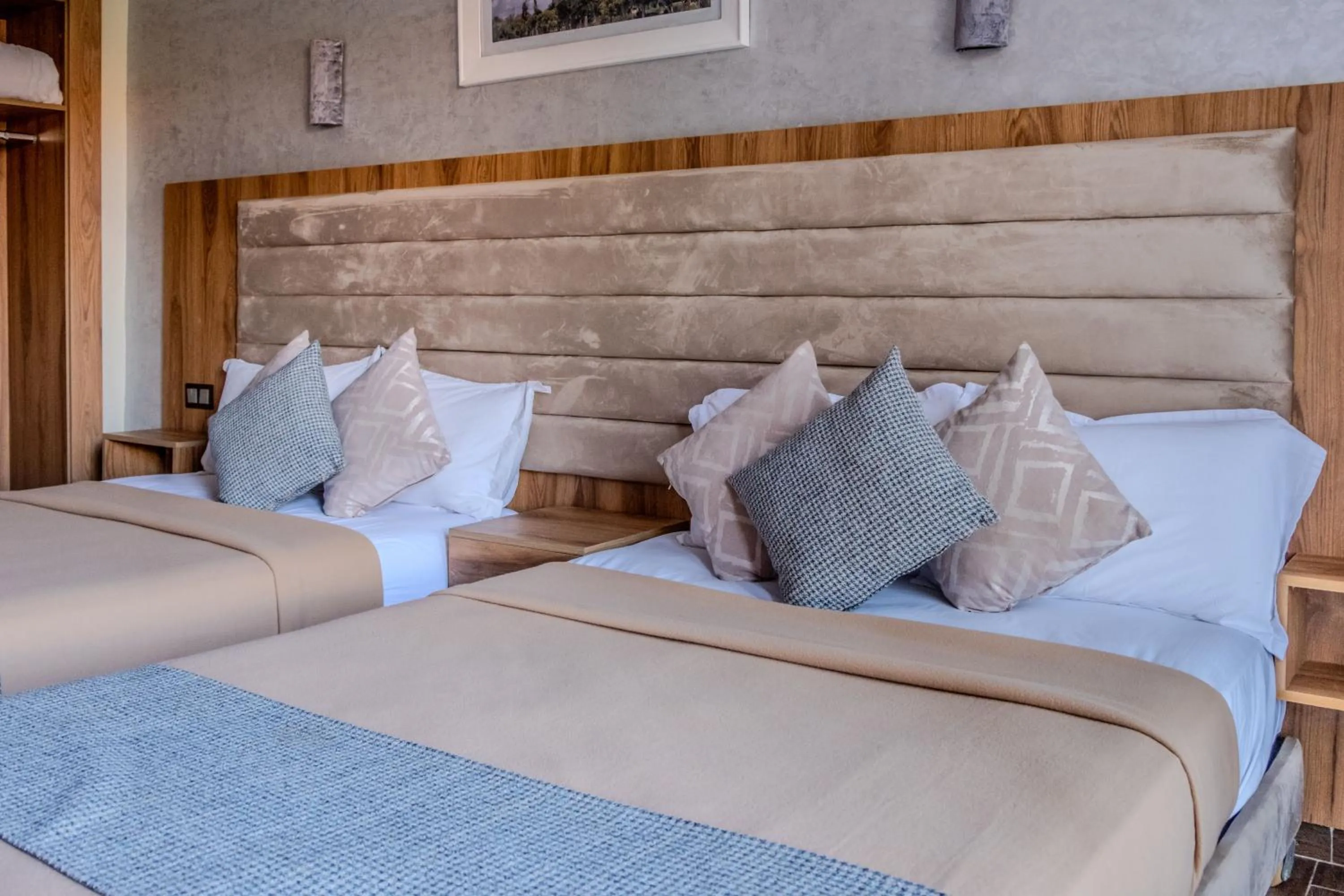 Bed in Imperial Holiday Hôtel & spa