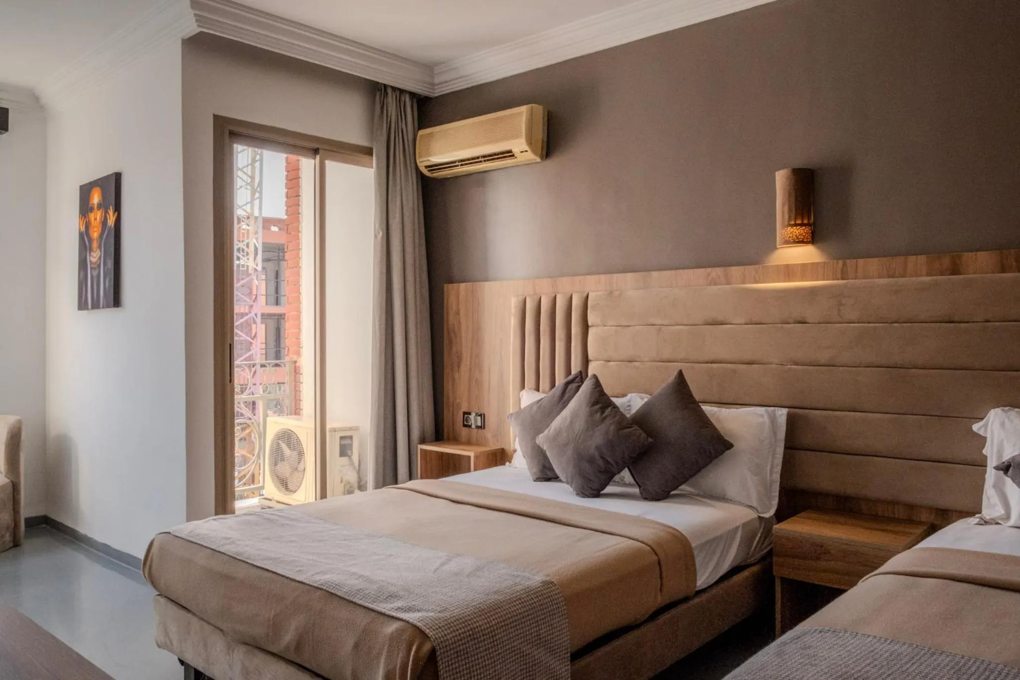 Bed in Imperial Holiday Hôtel & spa