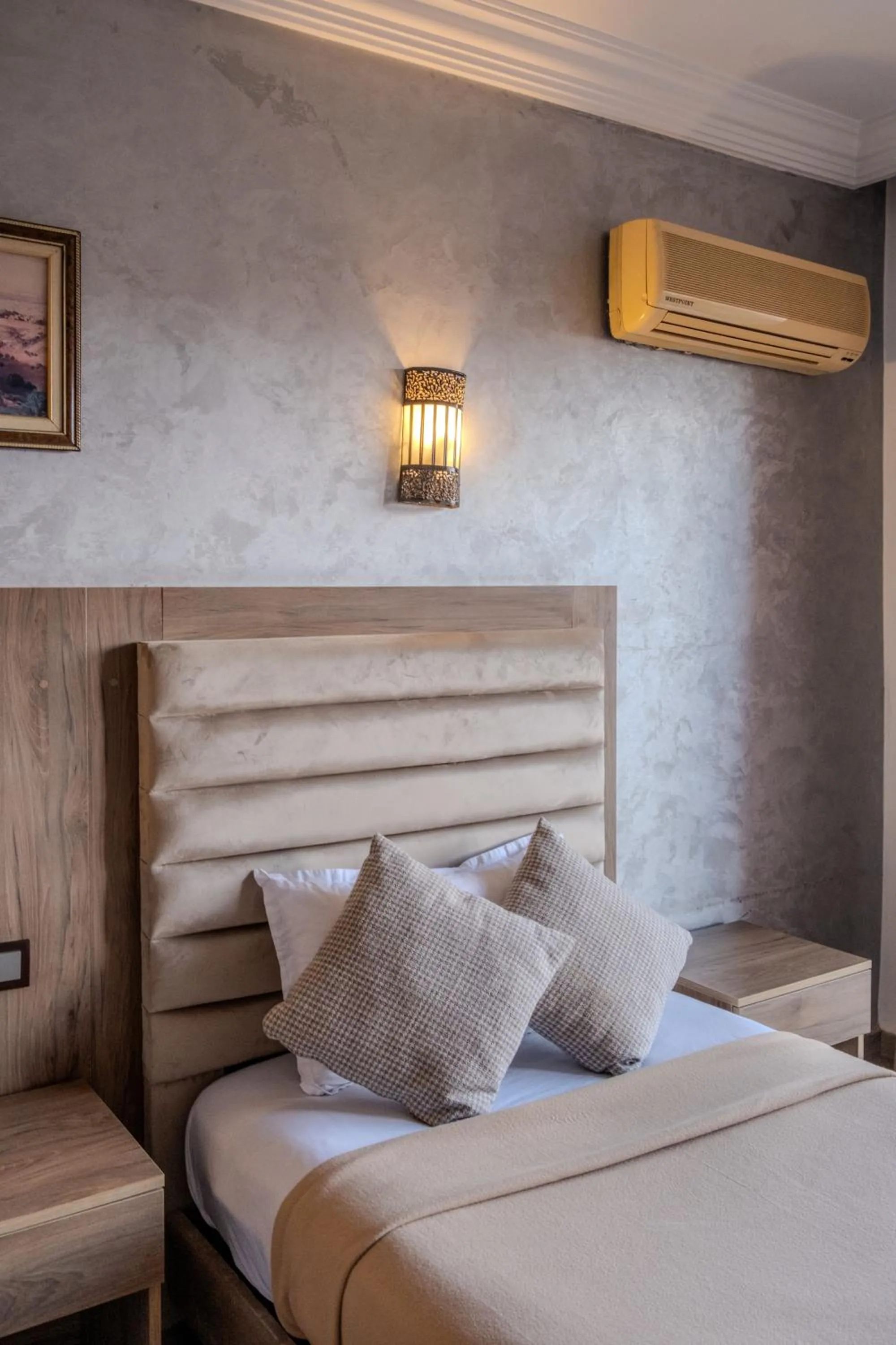 Bed in Imperial Holiday Hôtel & spa