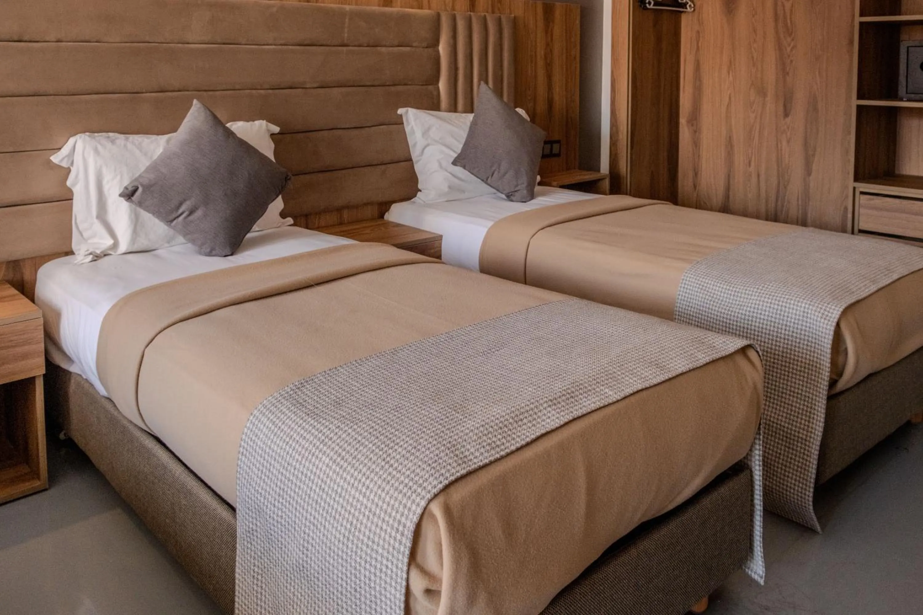 Bed in Imperial Holiday Hôtel & spa