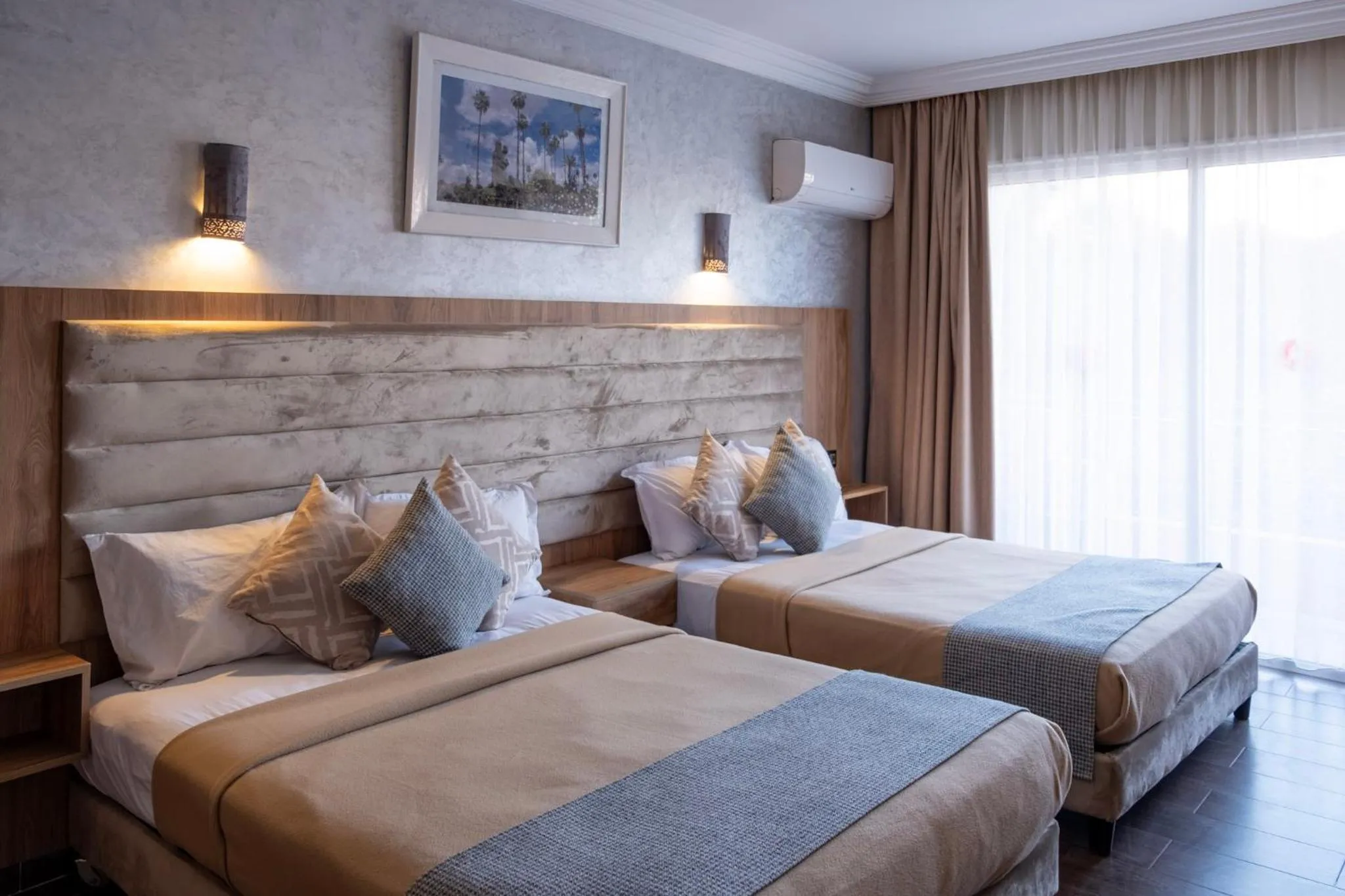 Bed in Imperial Holiday Hôtel & spa