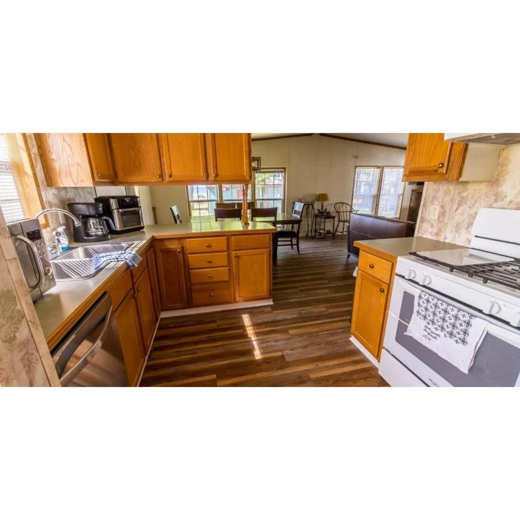 Kitchen or kitchenette in Shady Shores RV Resort & Campground