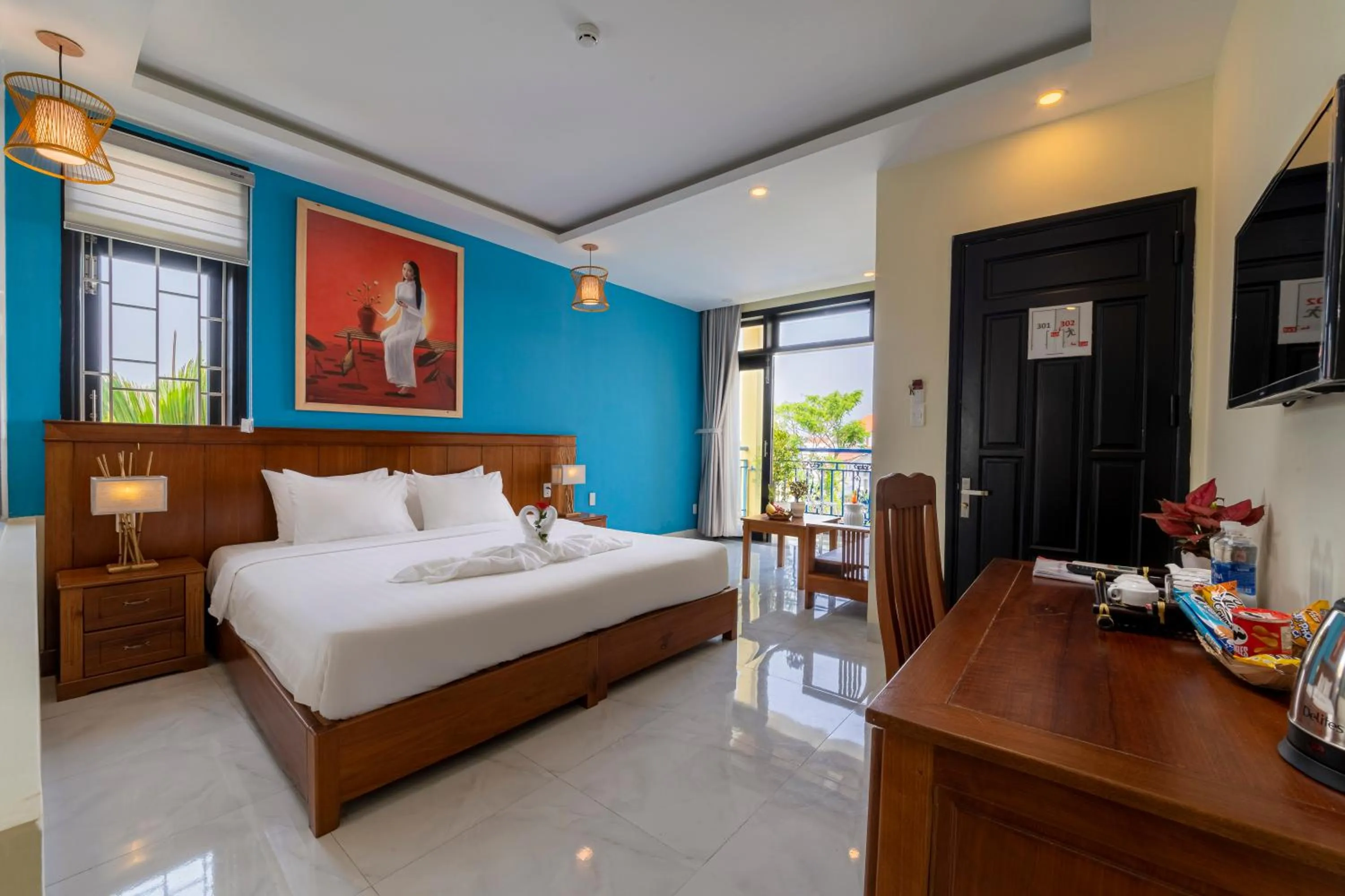 Photo of the whole room, Bed in Hoi An Heart hostel Villa - Bespoke