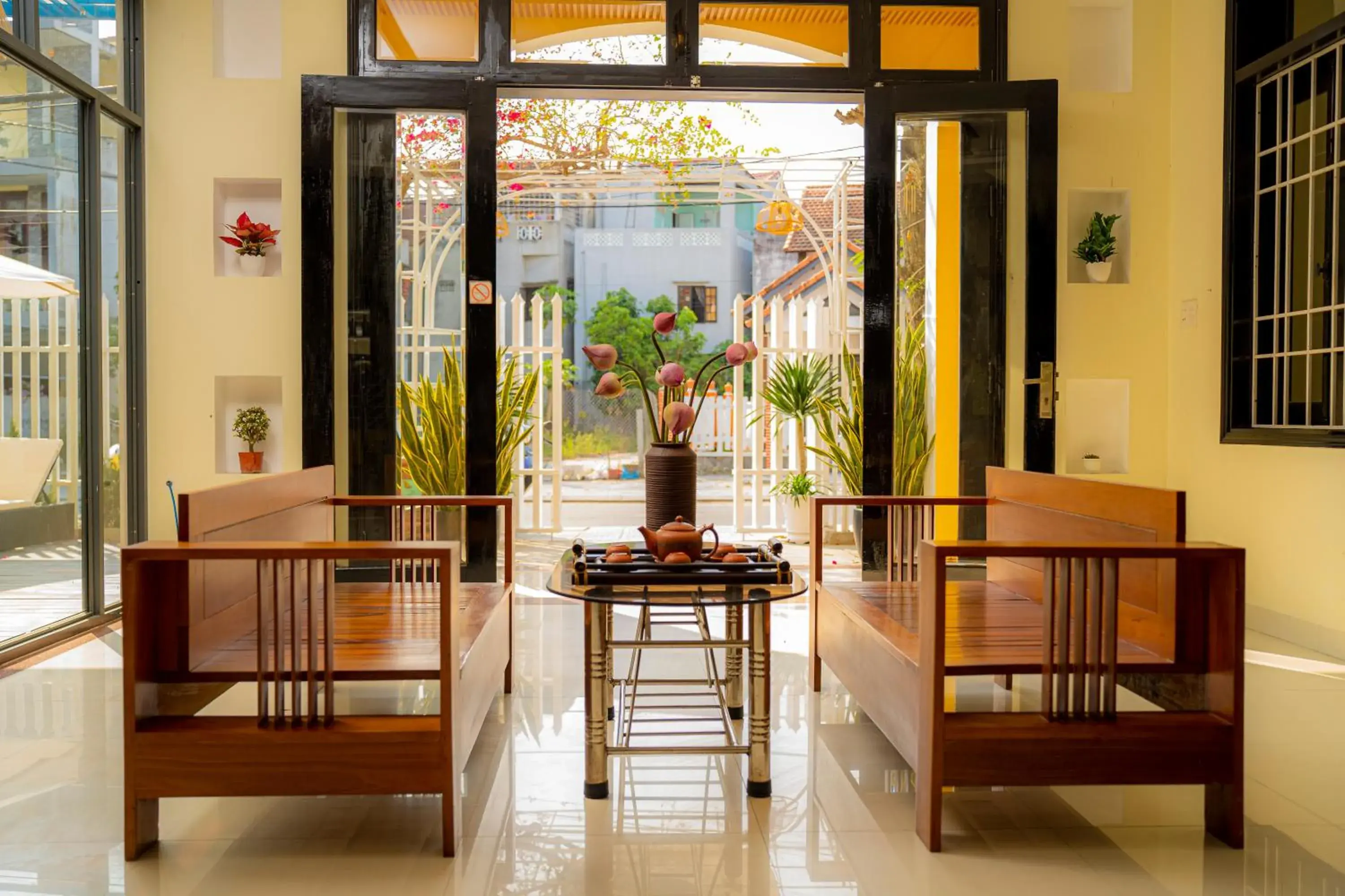 Lobby or reception in Hoi An Heart hostel Villa - Bespoke Lobby or reception in Hoi An Heart hostel Villa - Bespoke