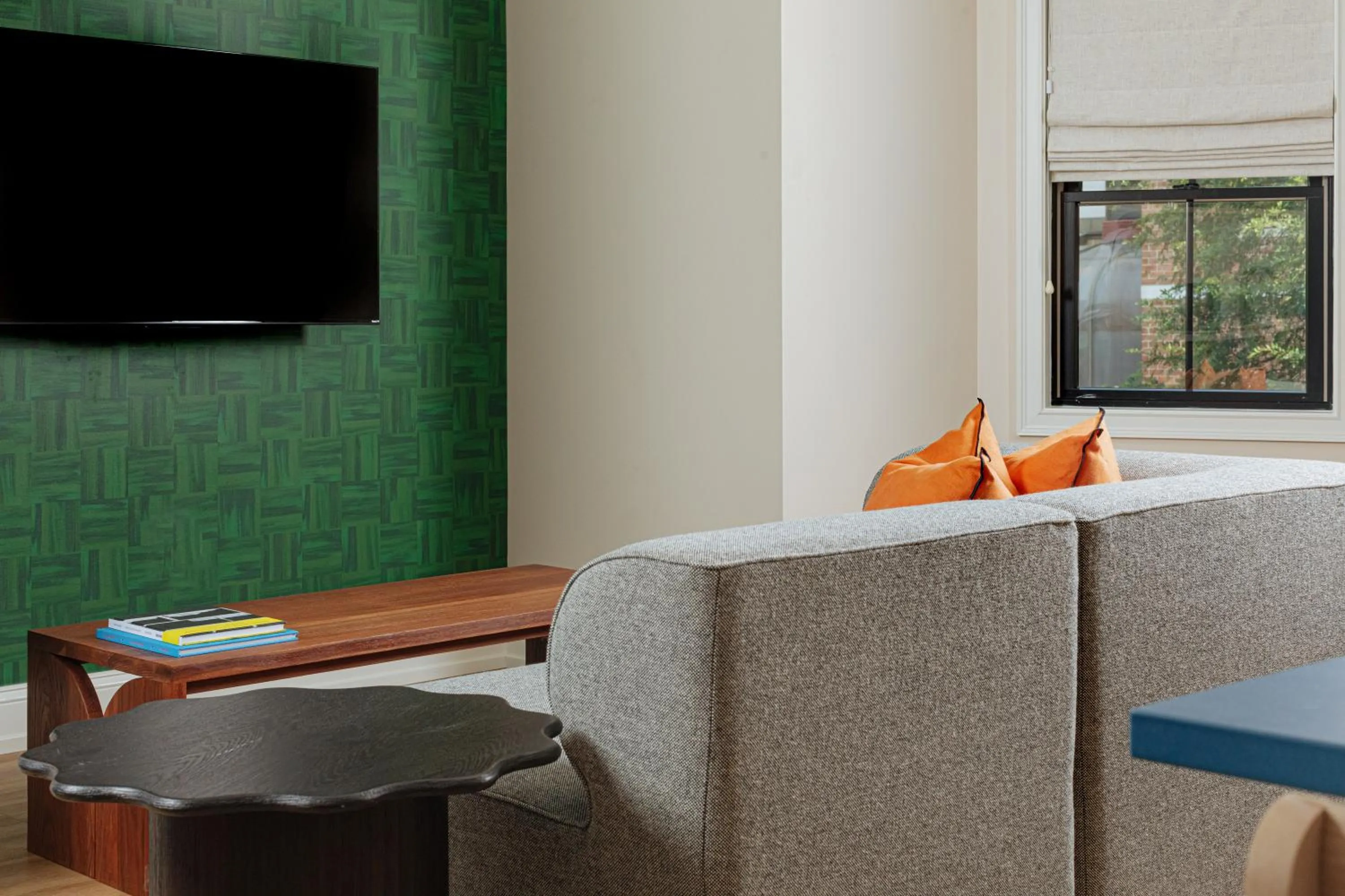 Seating area in YOWIE Hotel