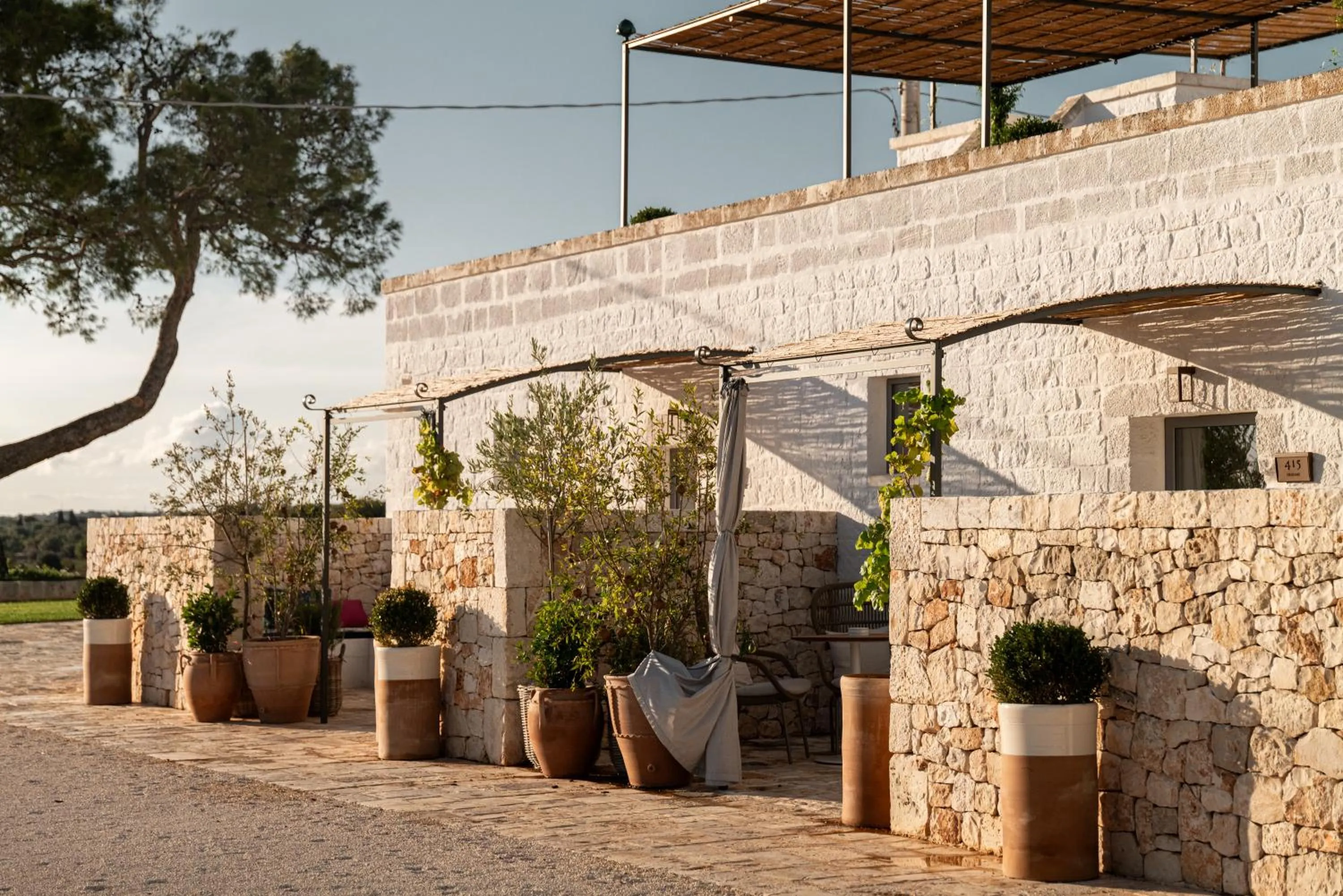 Property building in Masseria Auraterrae