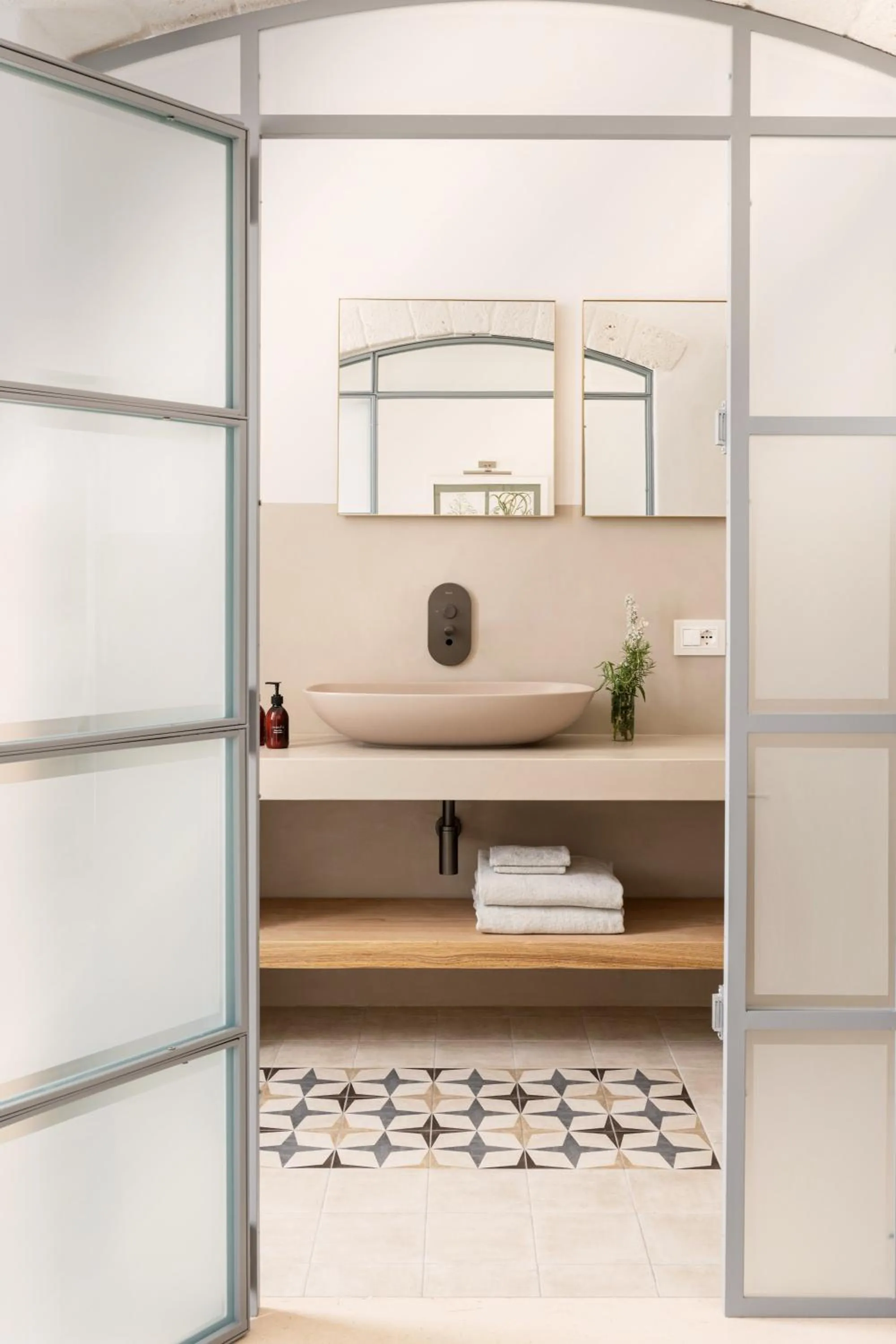 Bathroom in Masseria Auraterrae