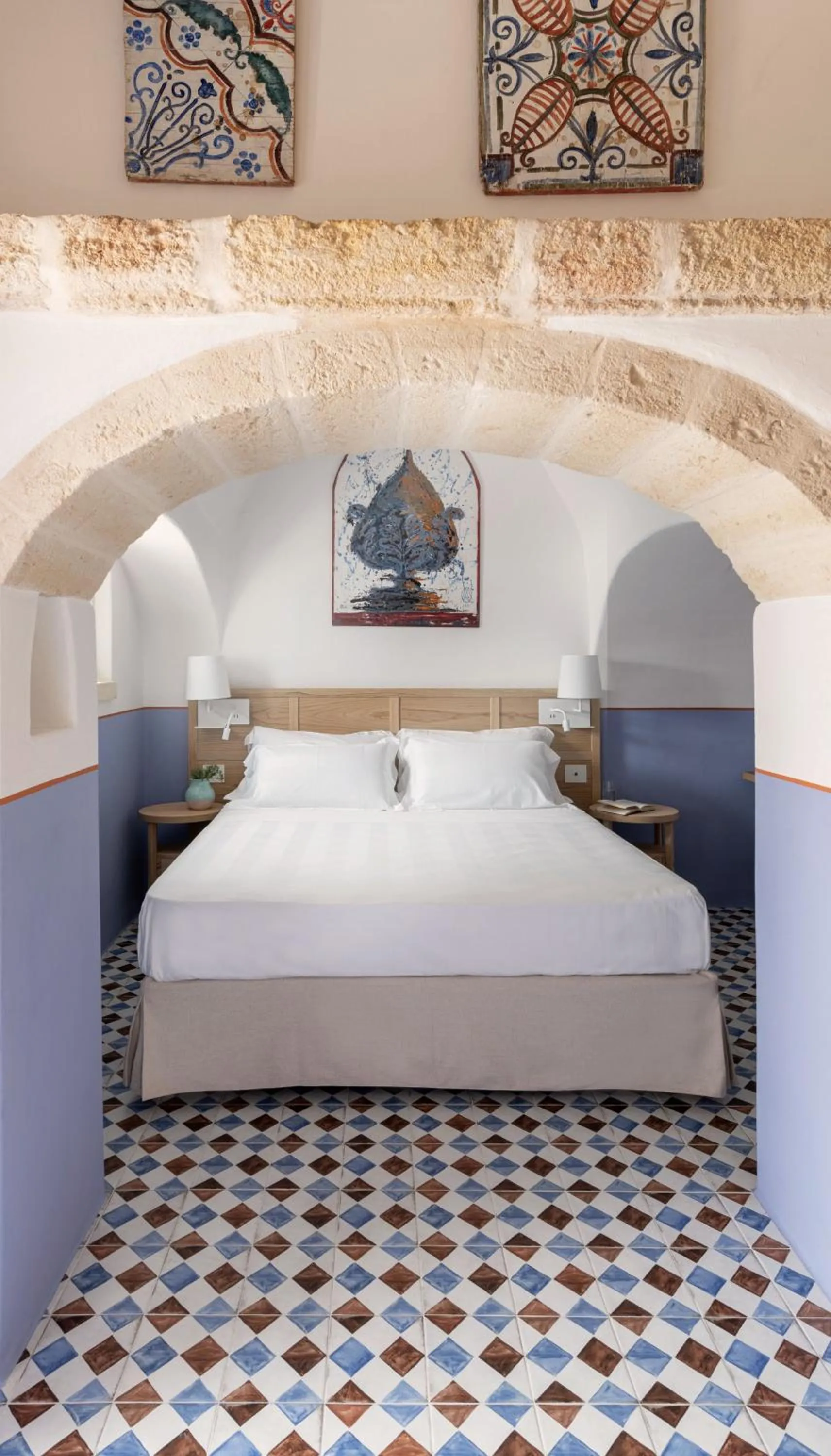 Bed in Masseria Auraterrae