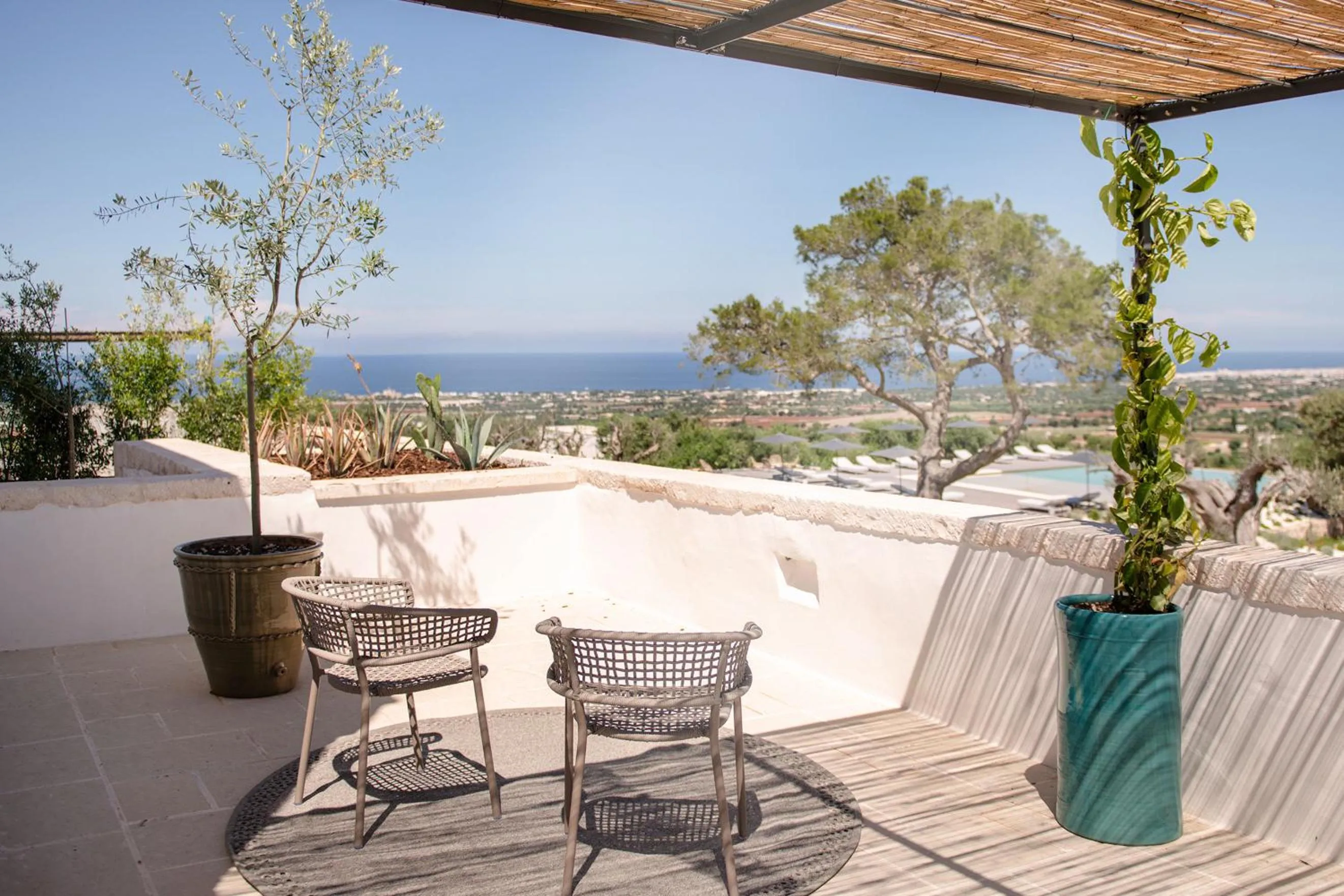 Patio in Masseria Auraterrae
