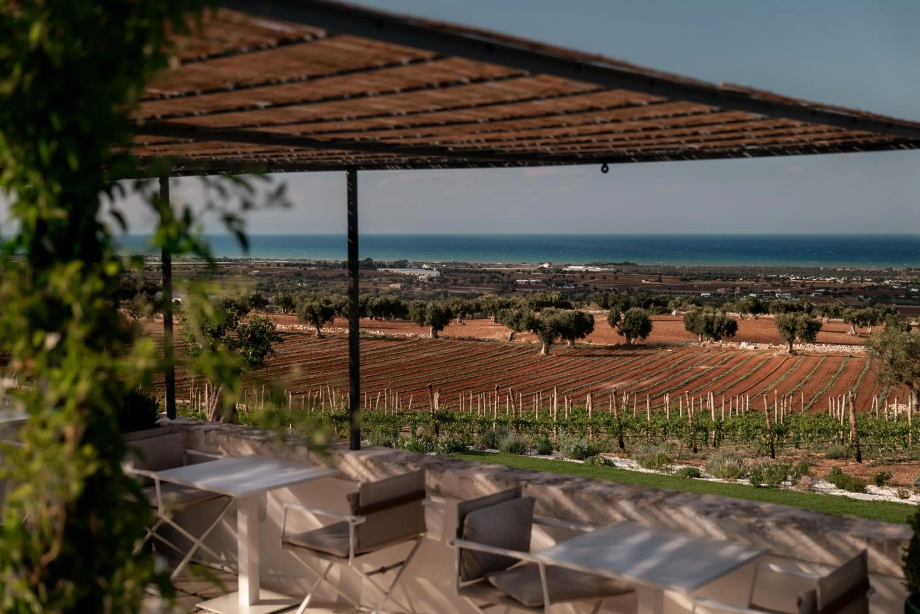 Patio in Masseria Auraterrae
