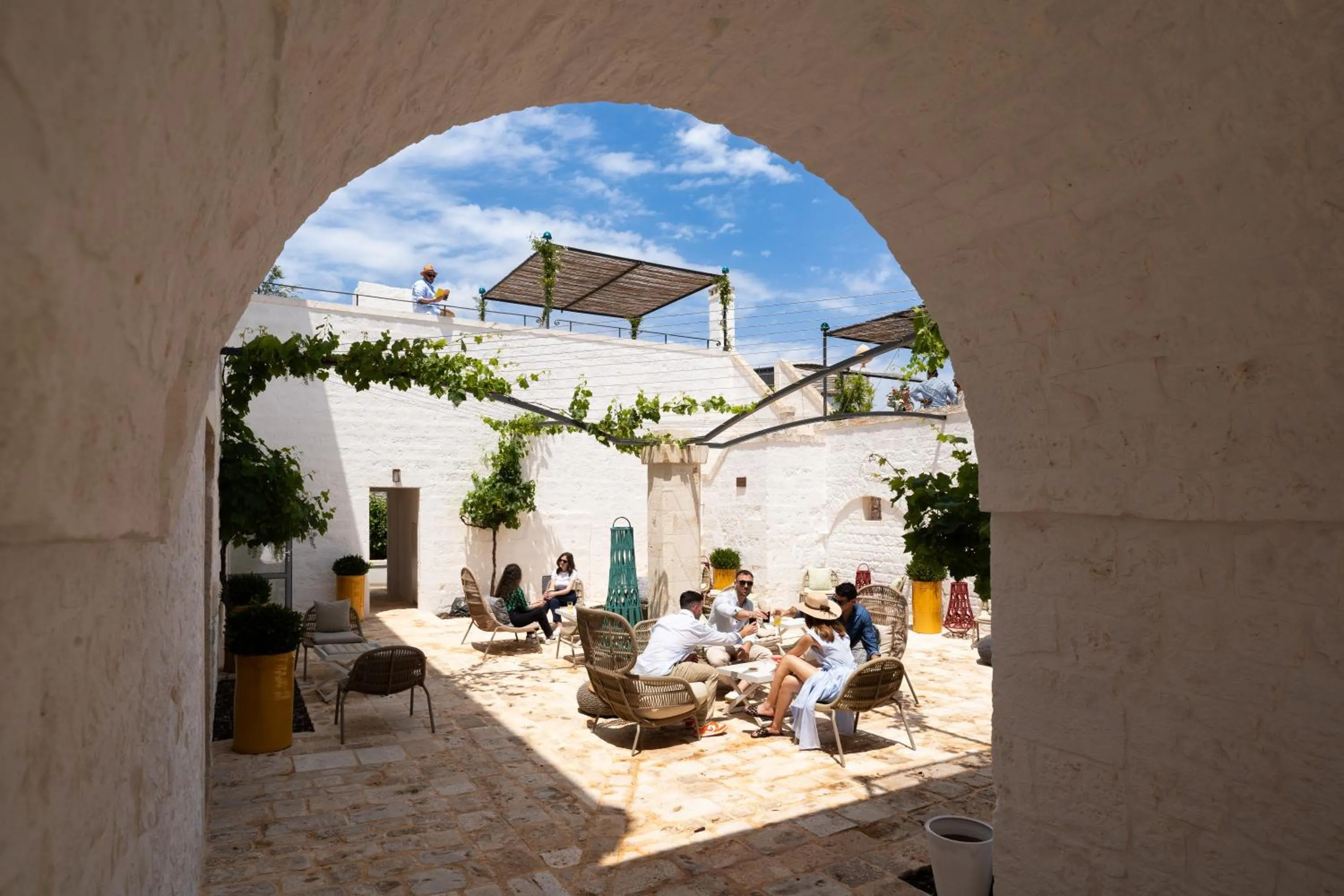 Lounge or bar in Masseria Auraterrae