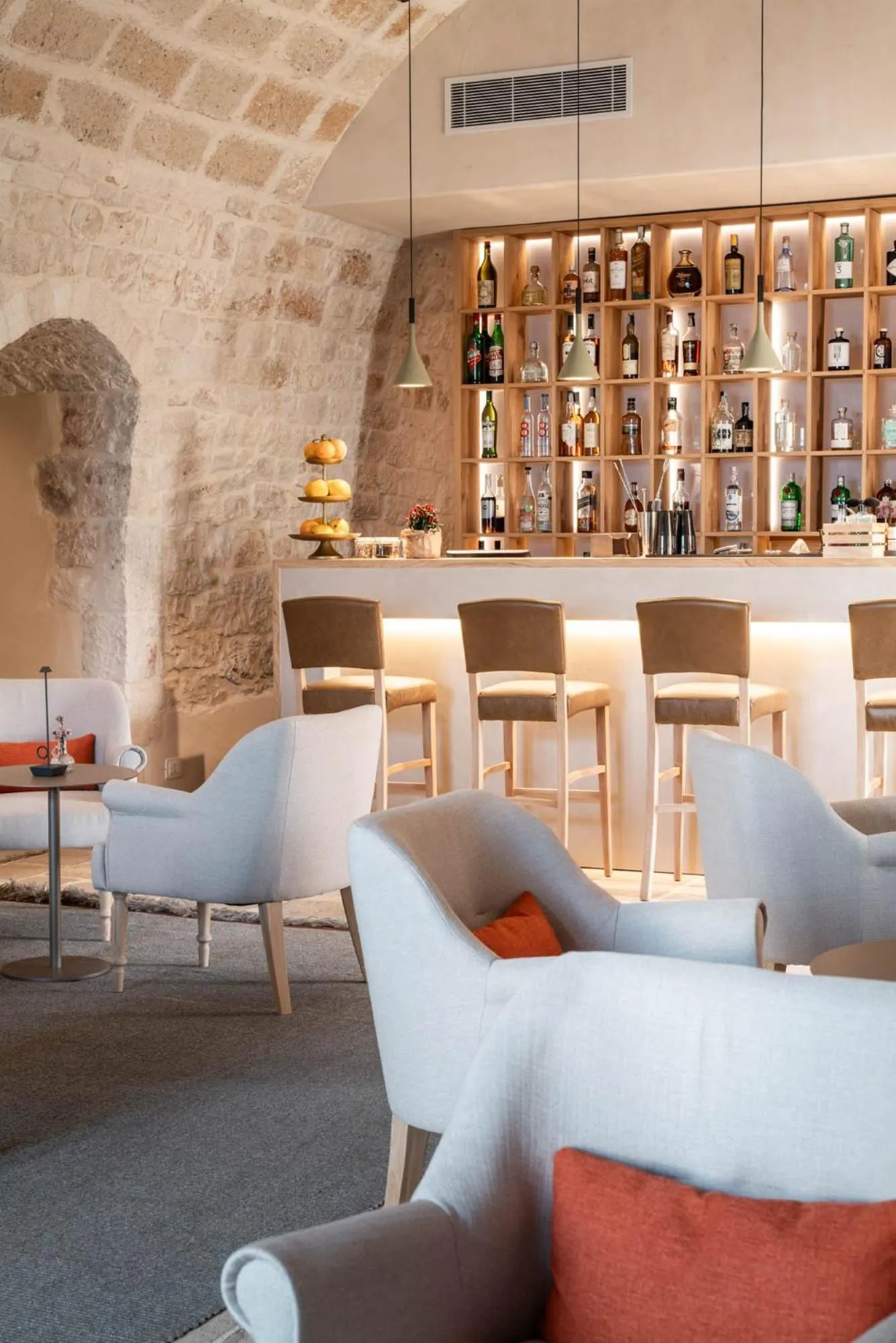 Lounge or bar in Masseria Auraterrae