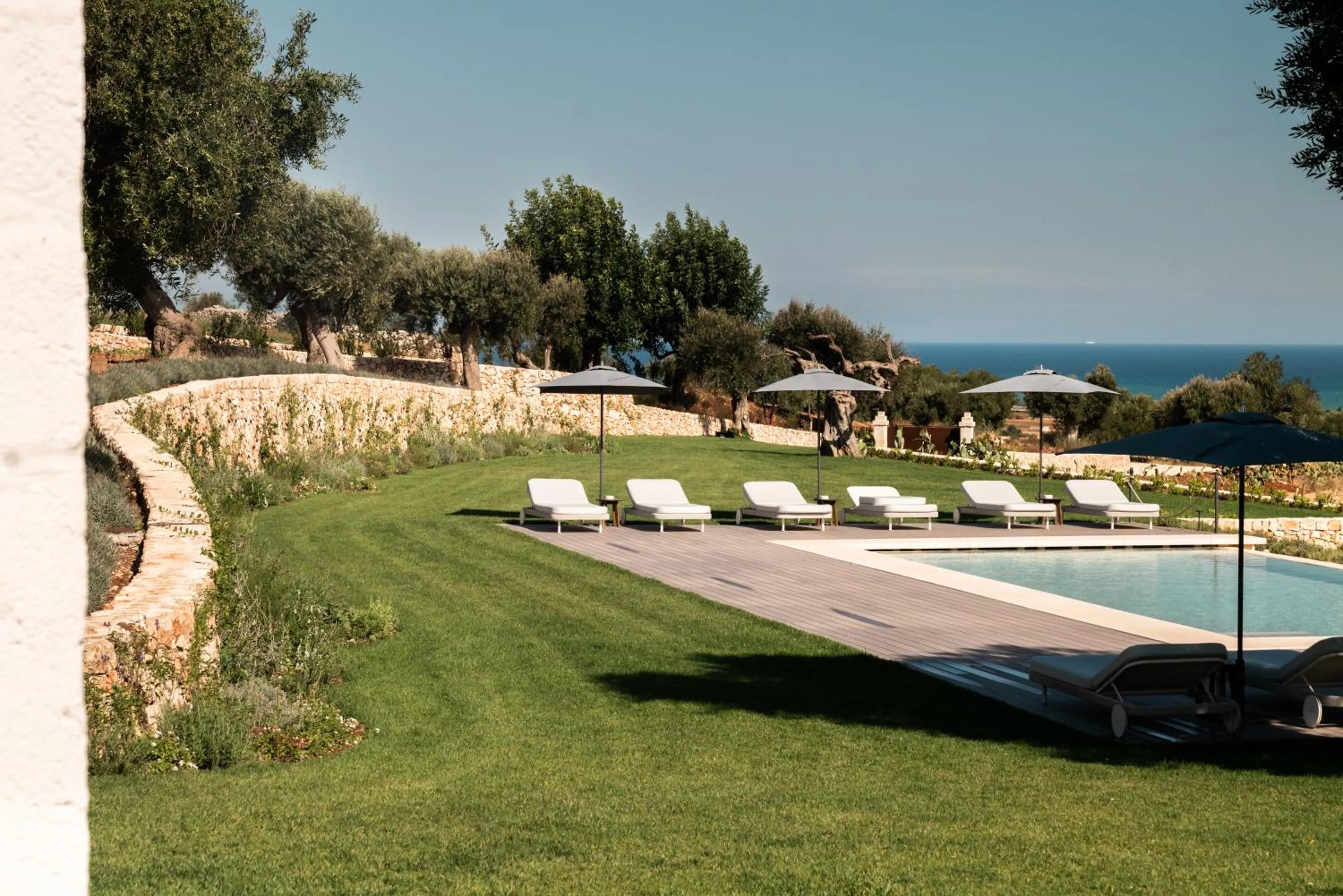 Natural landscape in Masseria Auraterrae