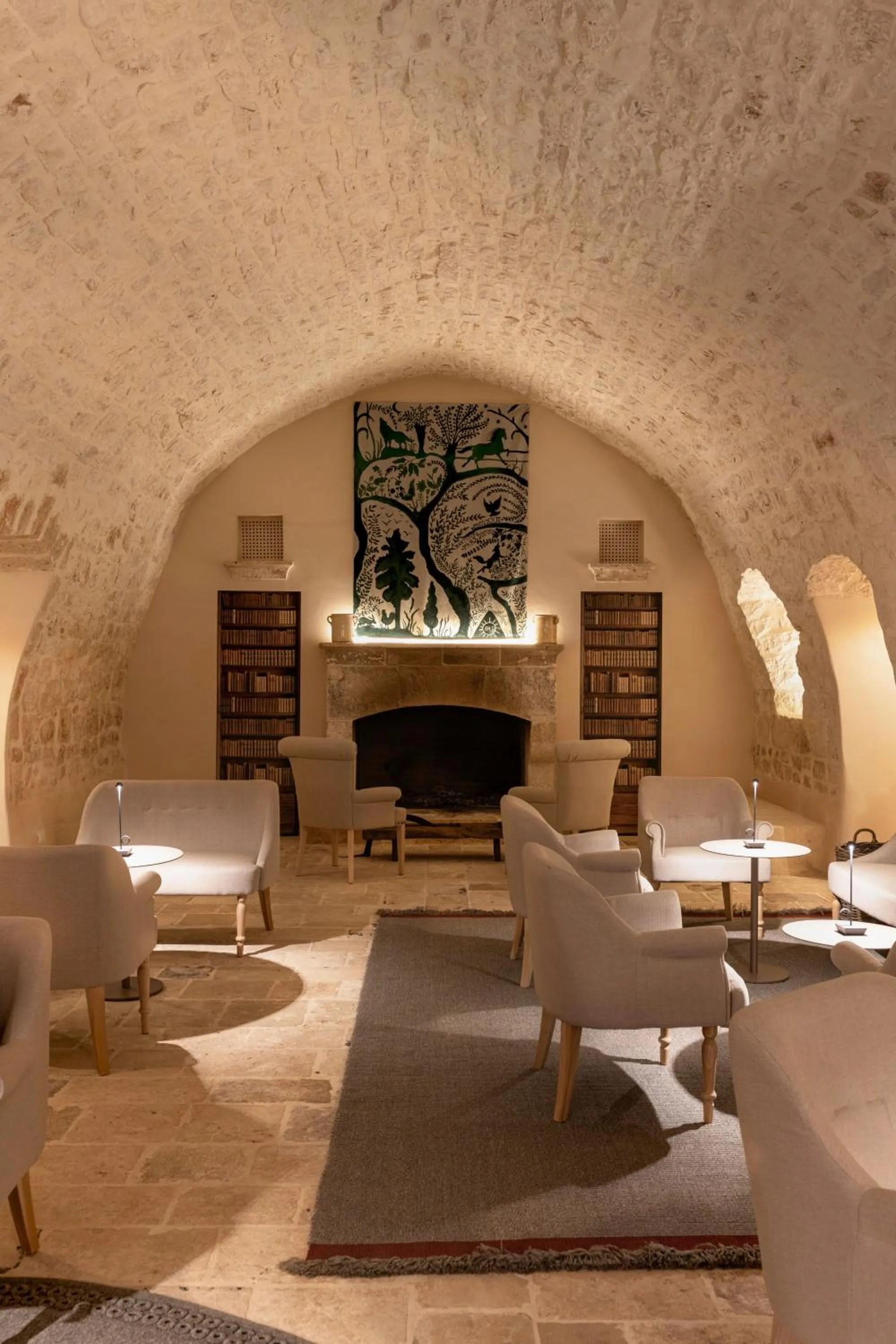 Lounge or bar in Masseria Auraterrae