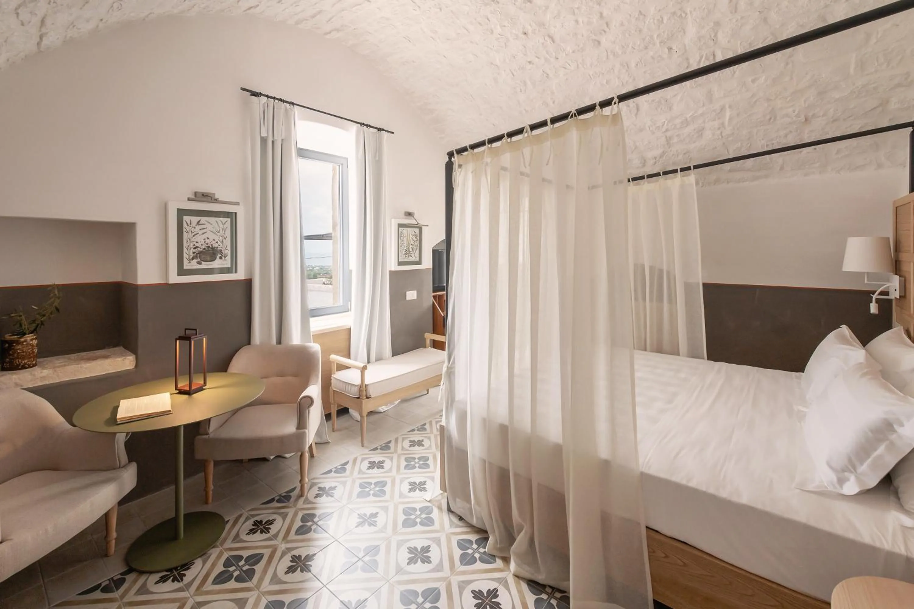 Bed in Masseria Auraterrae