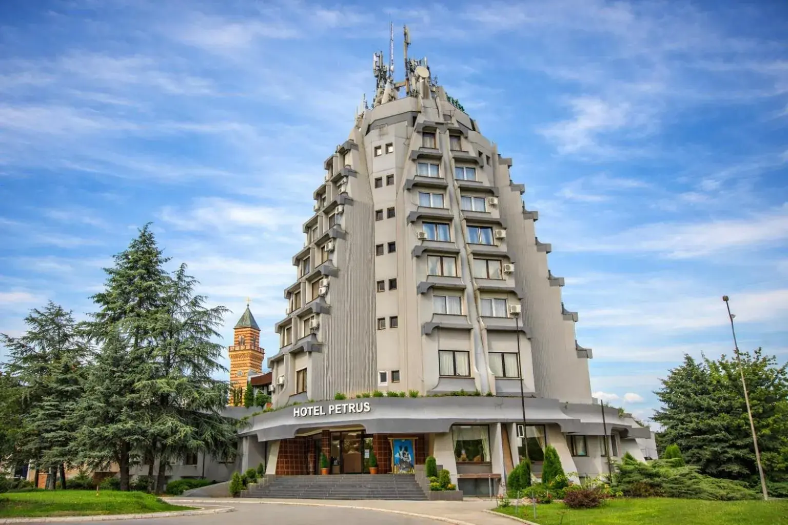 Property building in Hotel Petrus Property building in Hotel Petrus