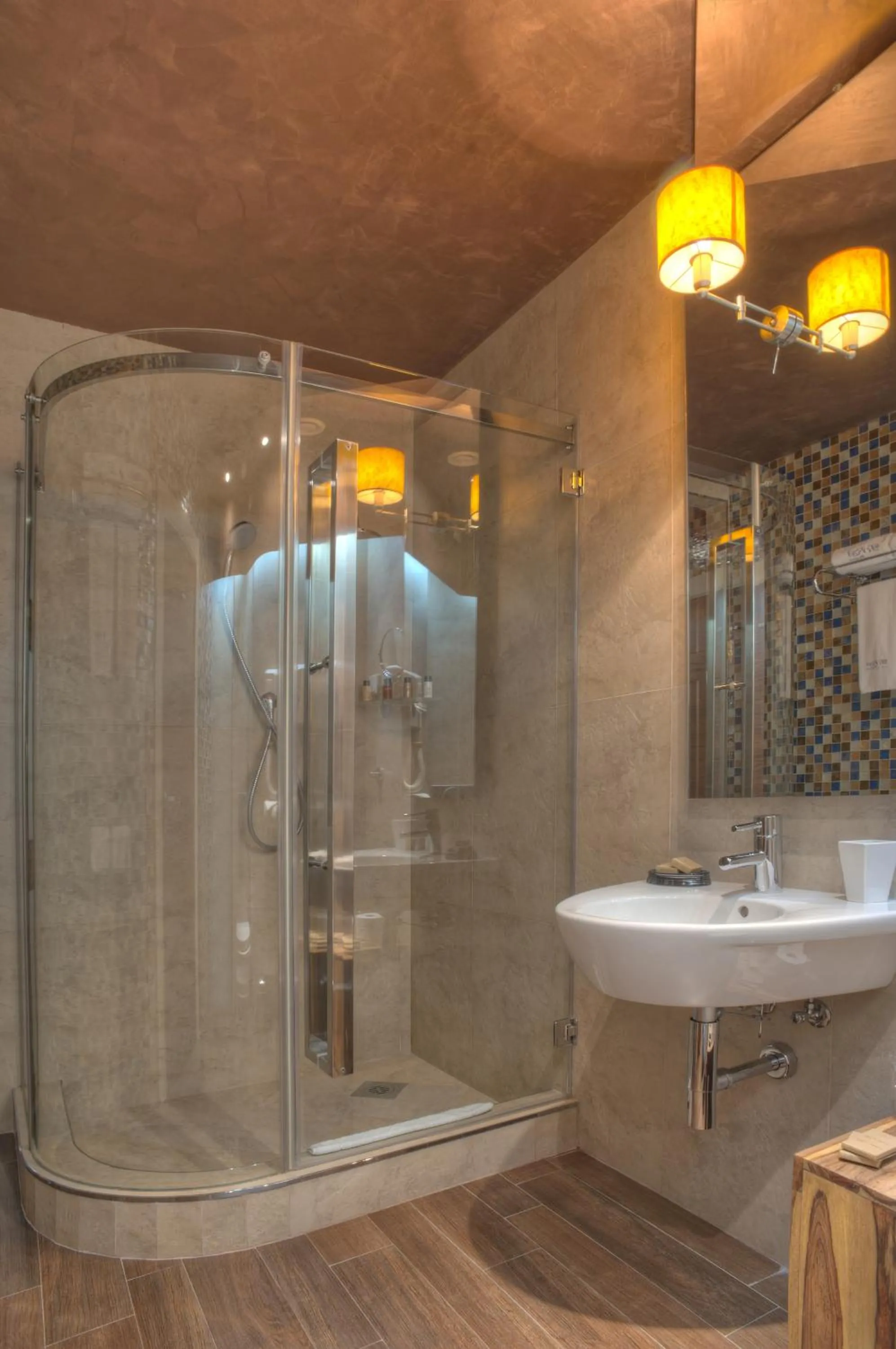 Bathroom in Hotel Forza Mare