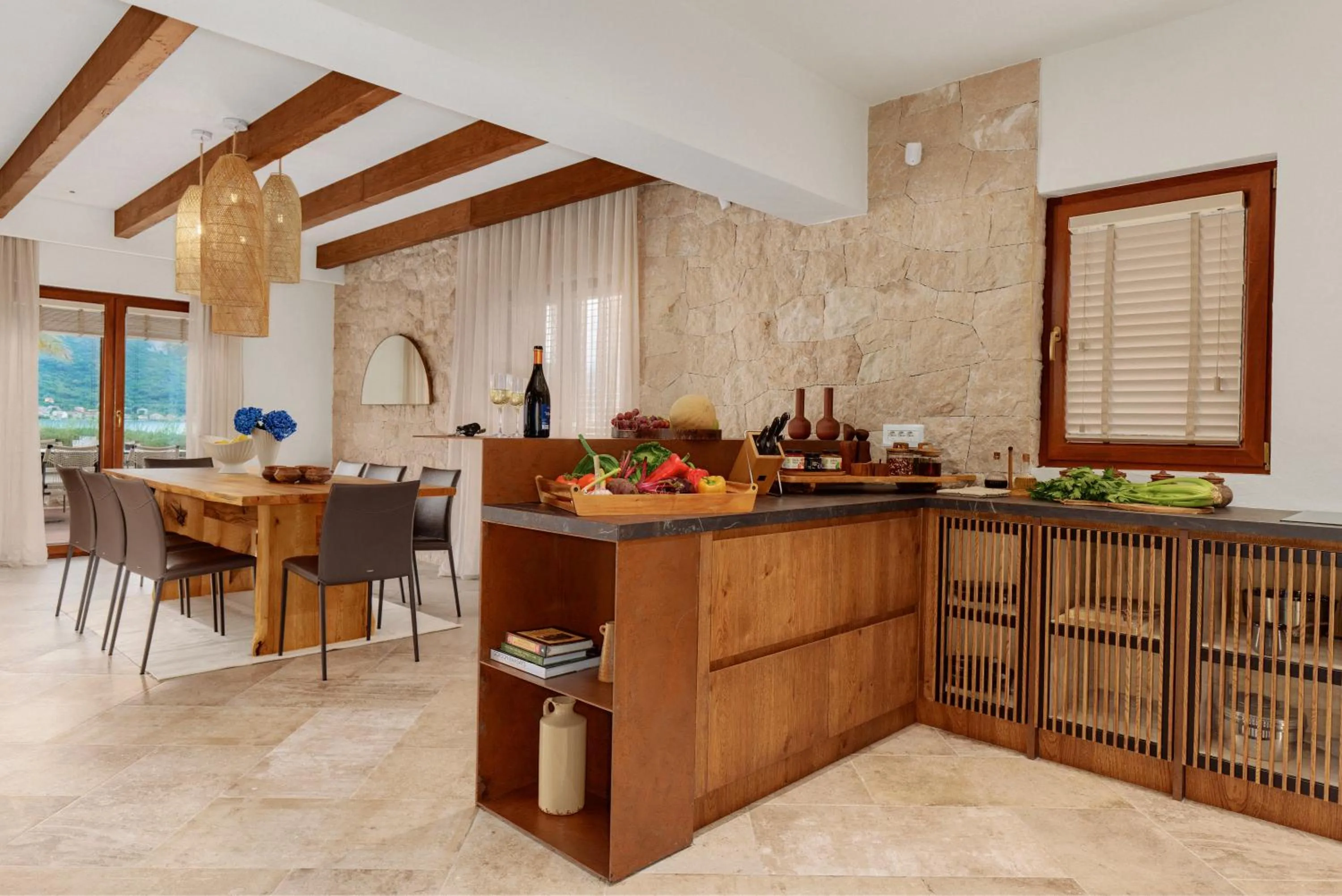 Kitchen or kitchenette in Hotel Forza Mare