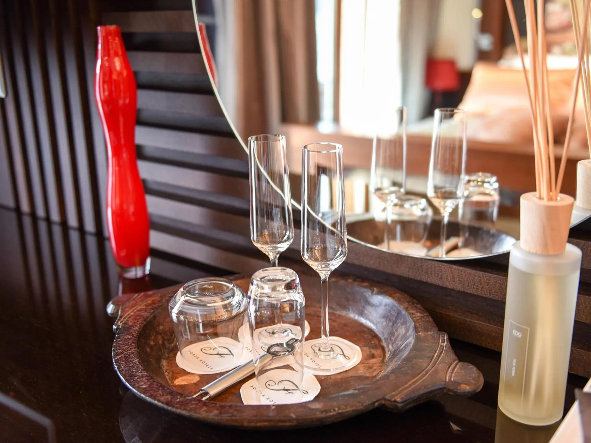 Decorative detail in Hotel Forza Mare